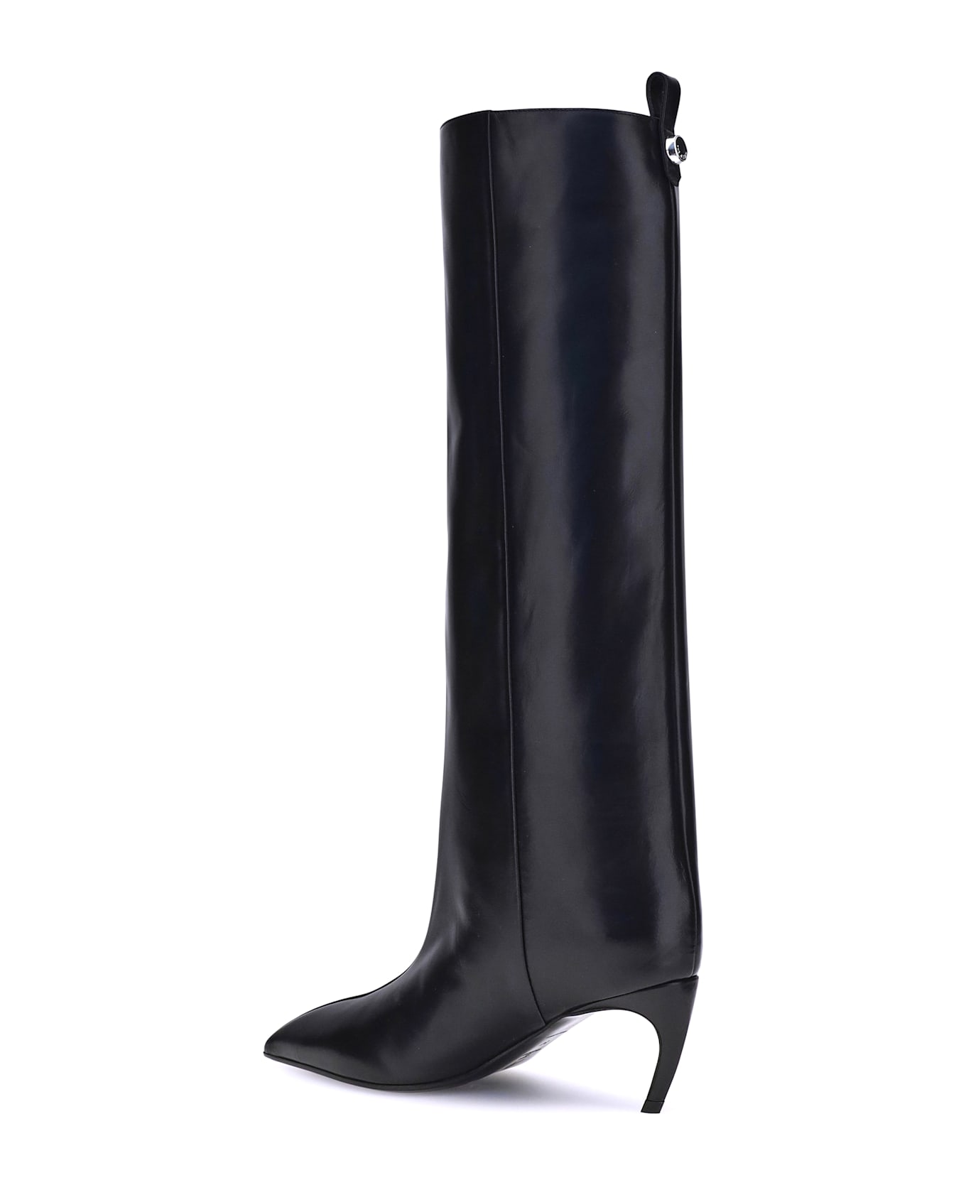 The Attico High Leather Boots