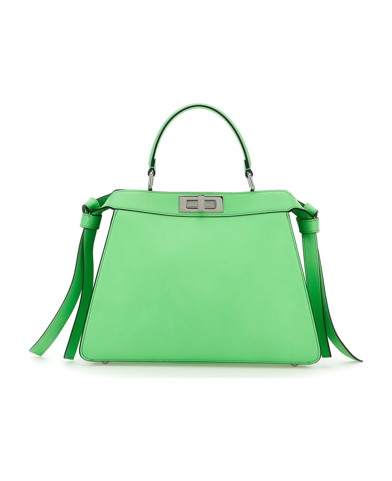 Fendi 'peekaboo Iseeu' Midi Handbag - GREEN