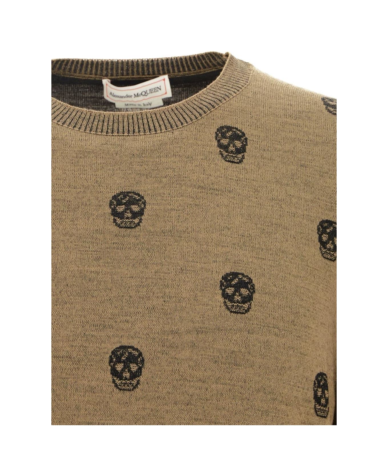 Alexander McQueen Skull Knit Sweater