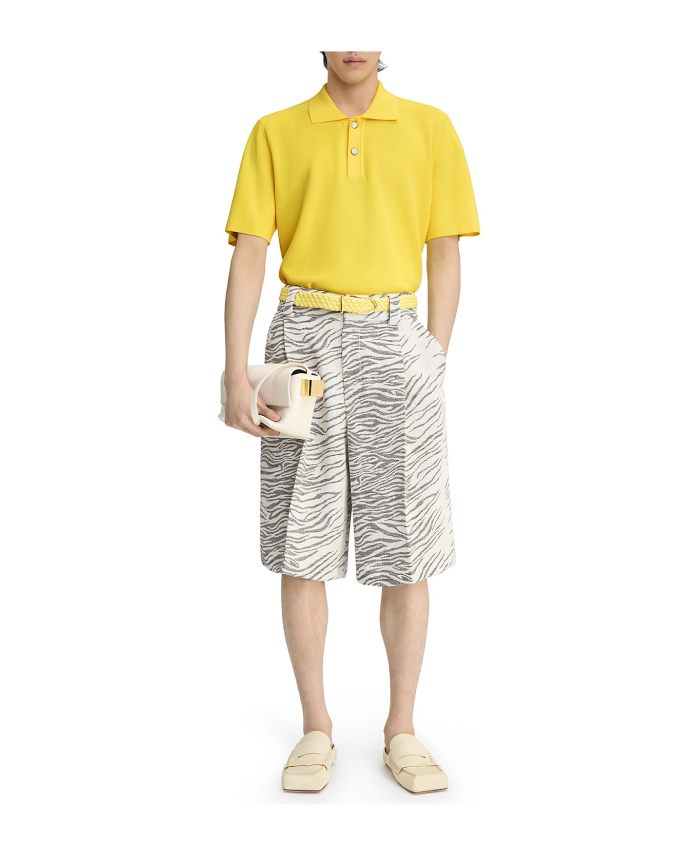 Jacquemus Le Polo Maille - Yellow & Orange