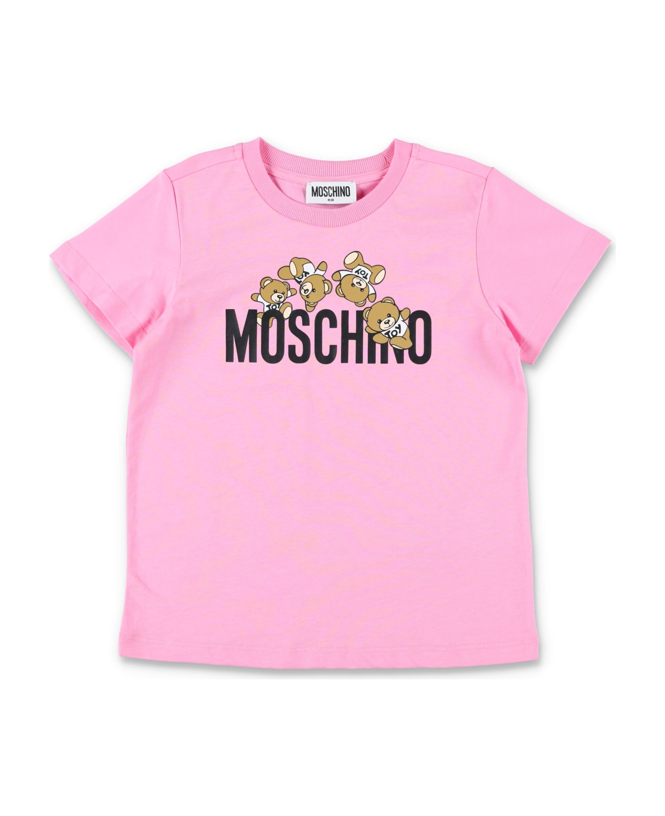 Moschino Tee Logo Bear - SWEET PINK