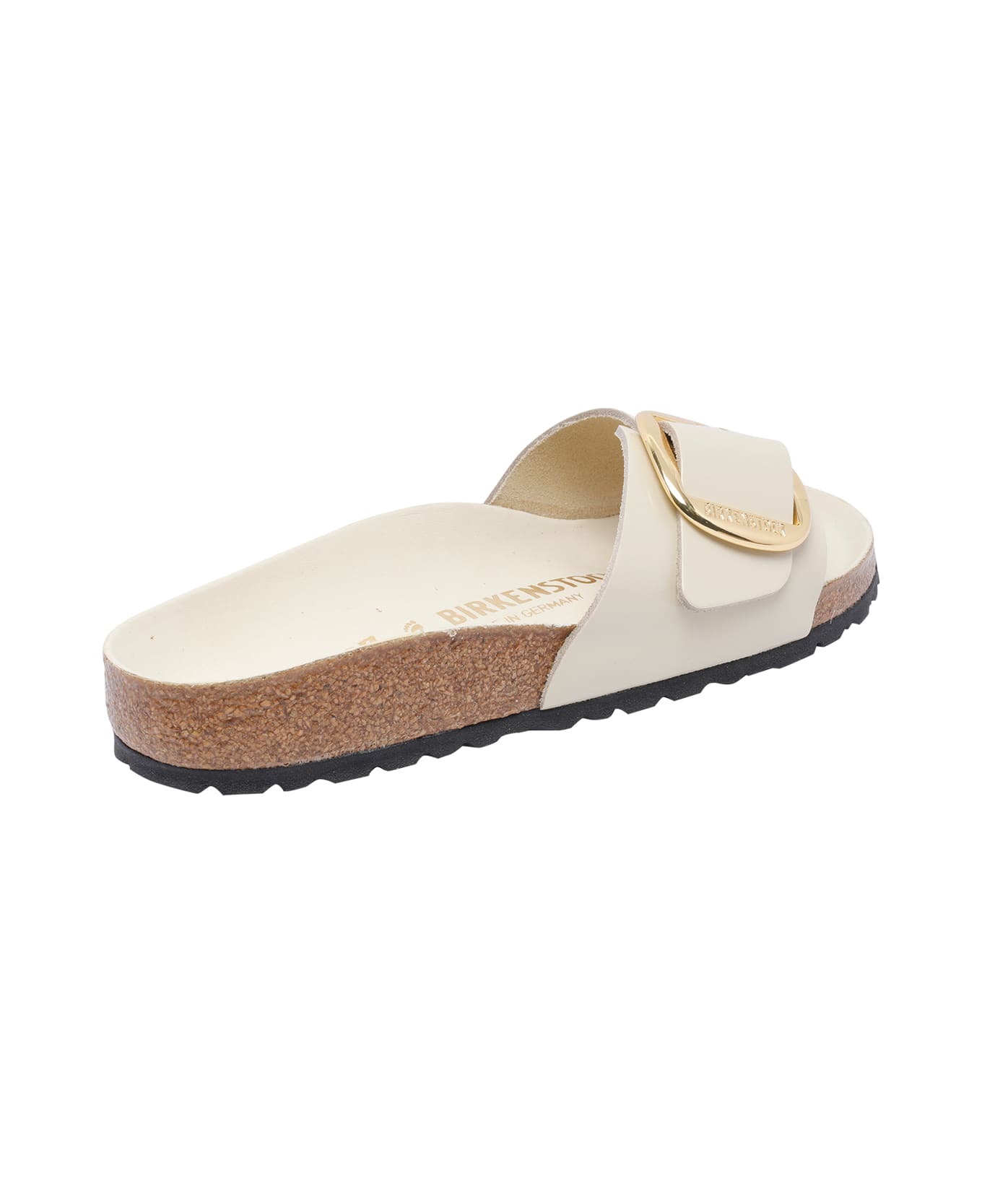 Birkenstock Madrid Big Buckle Sandals - White