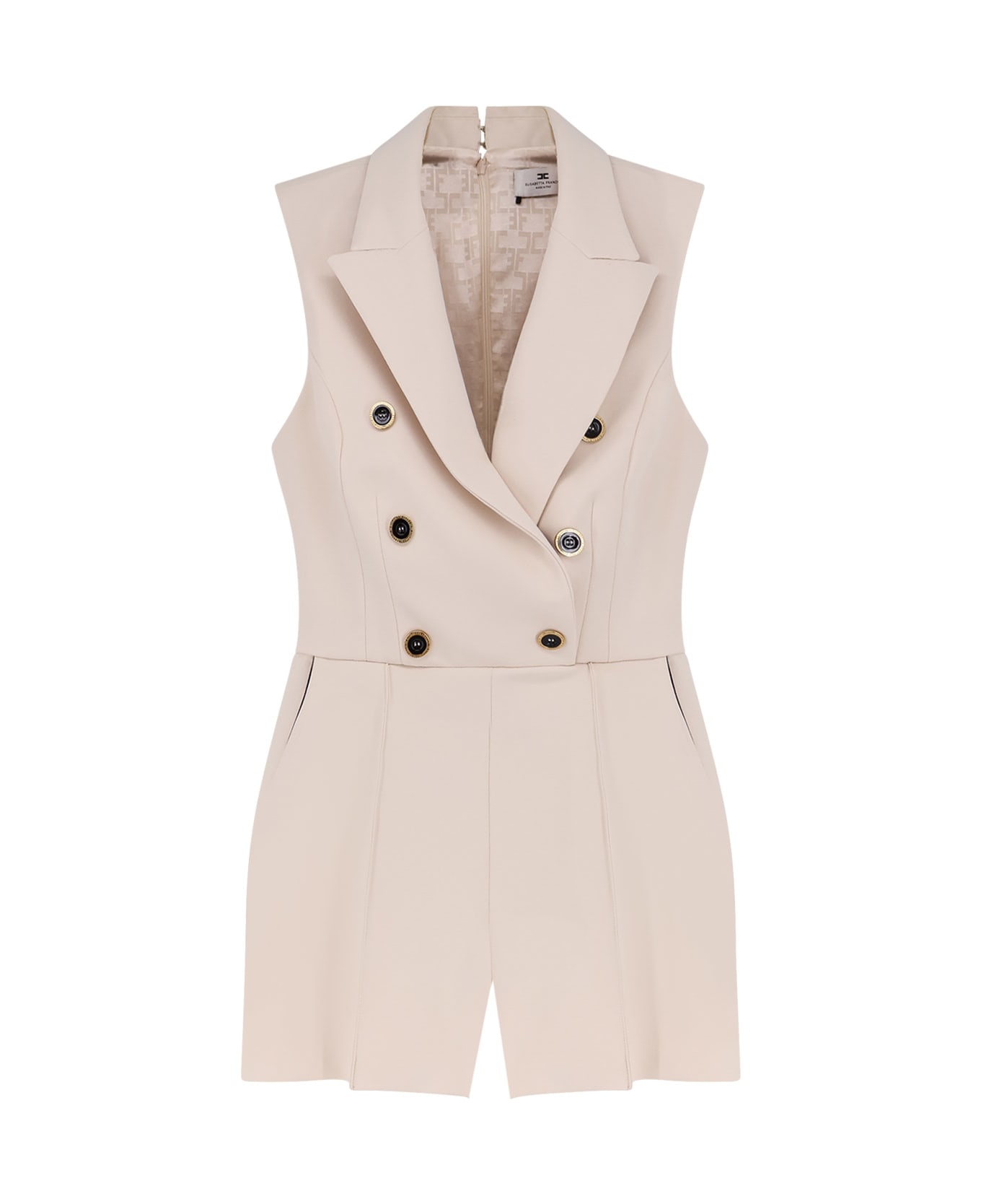 Elisabetta Franchi Jumpsuit - White