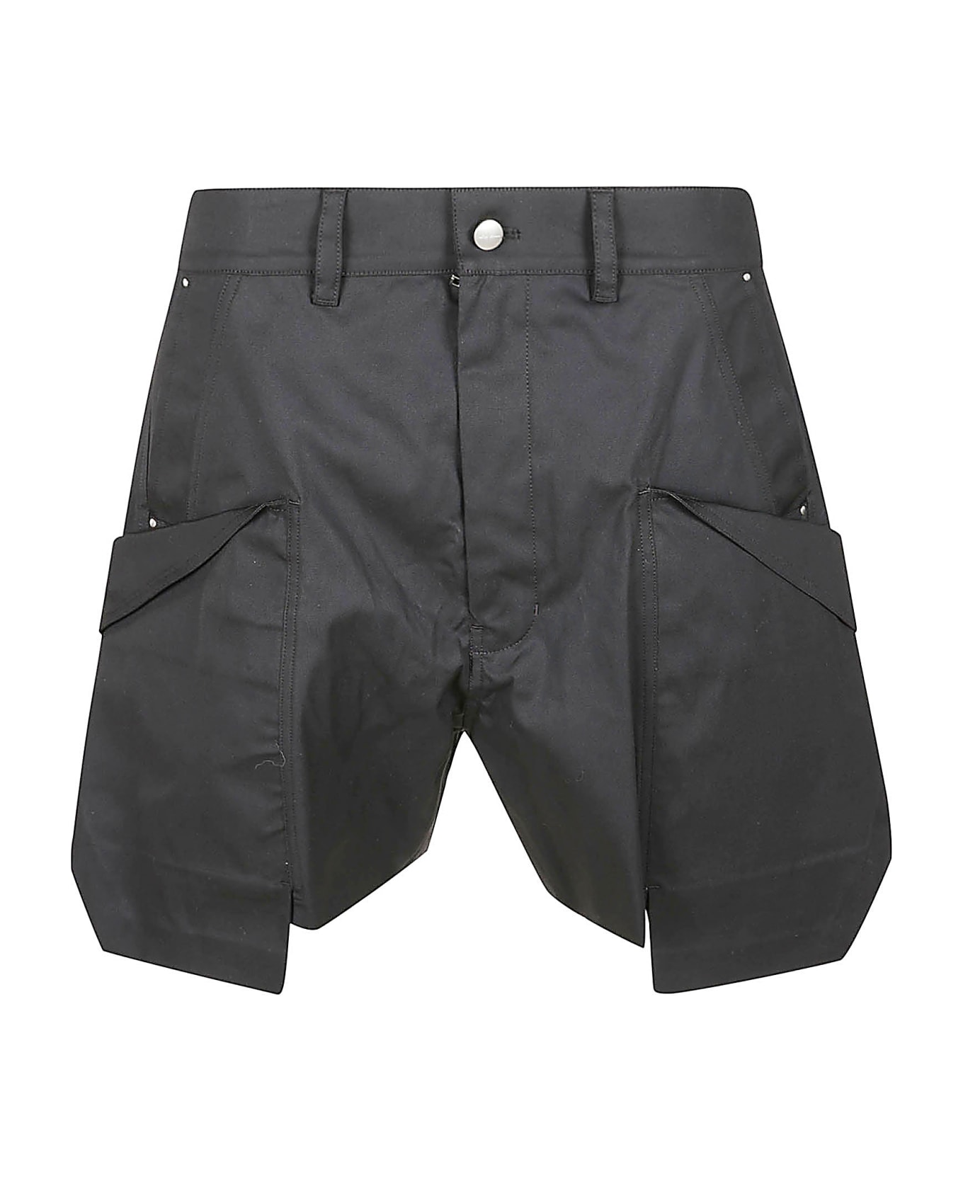 Rick Owens Stefan Cargo Shorts - Black