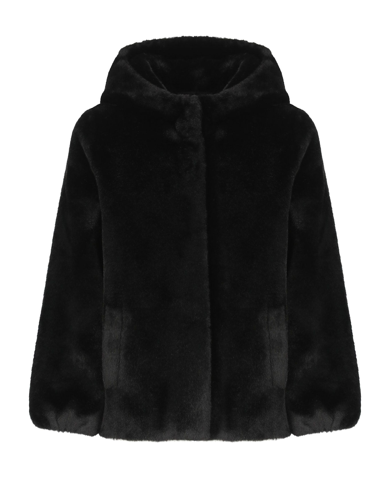 Betta Corradi Faux Fur Jacket - Black