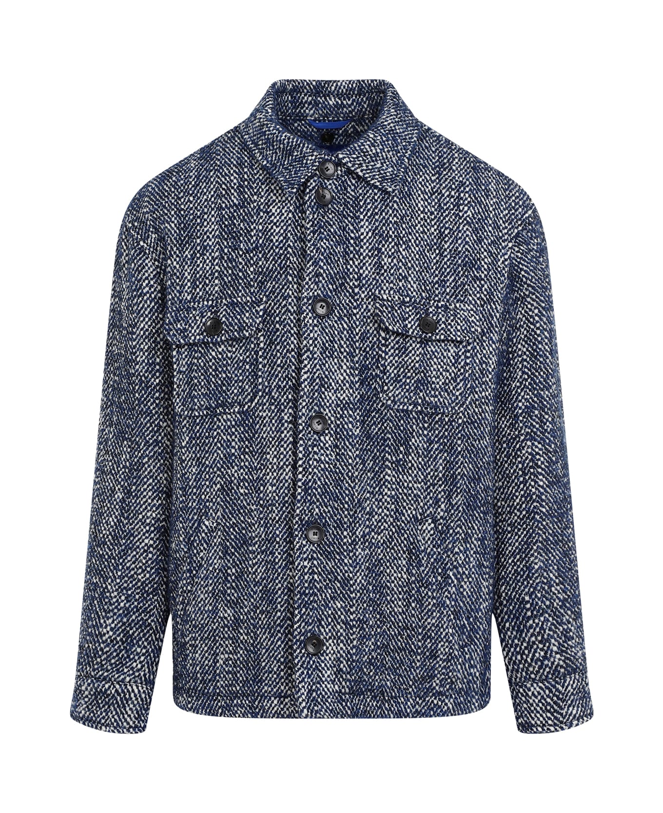 Etro Chevron Wool Jacket - Bicolor