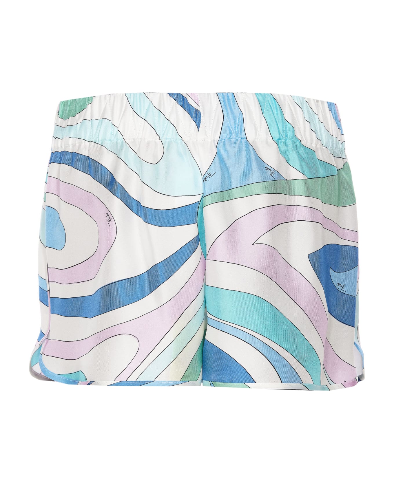 Pucci Marmo Print Shorts - MultiColour