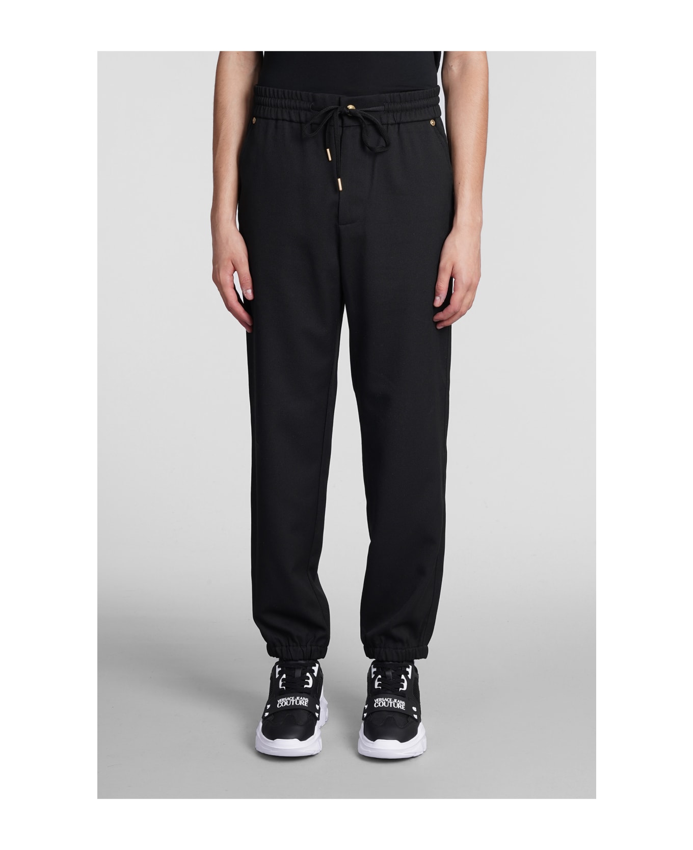 【関税込み】versace CUT-OUT PANTS Versace Cut Out Knot Pants | italist