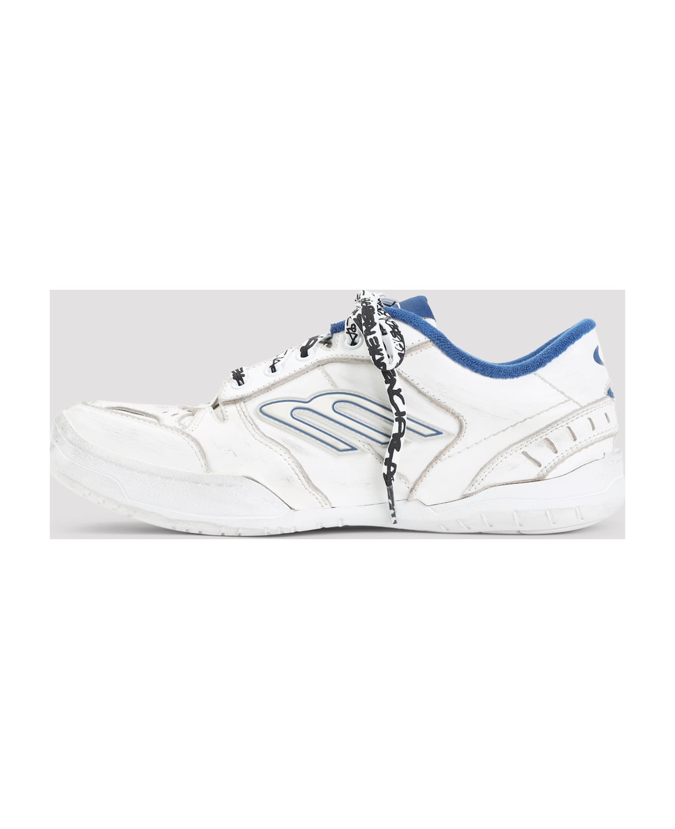 Balenciaga Hamptons Sneakers - White Blu