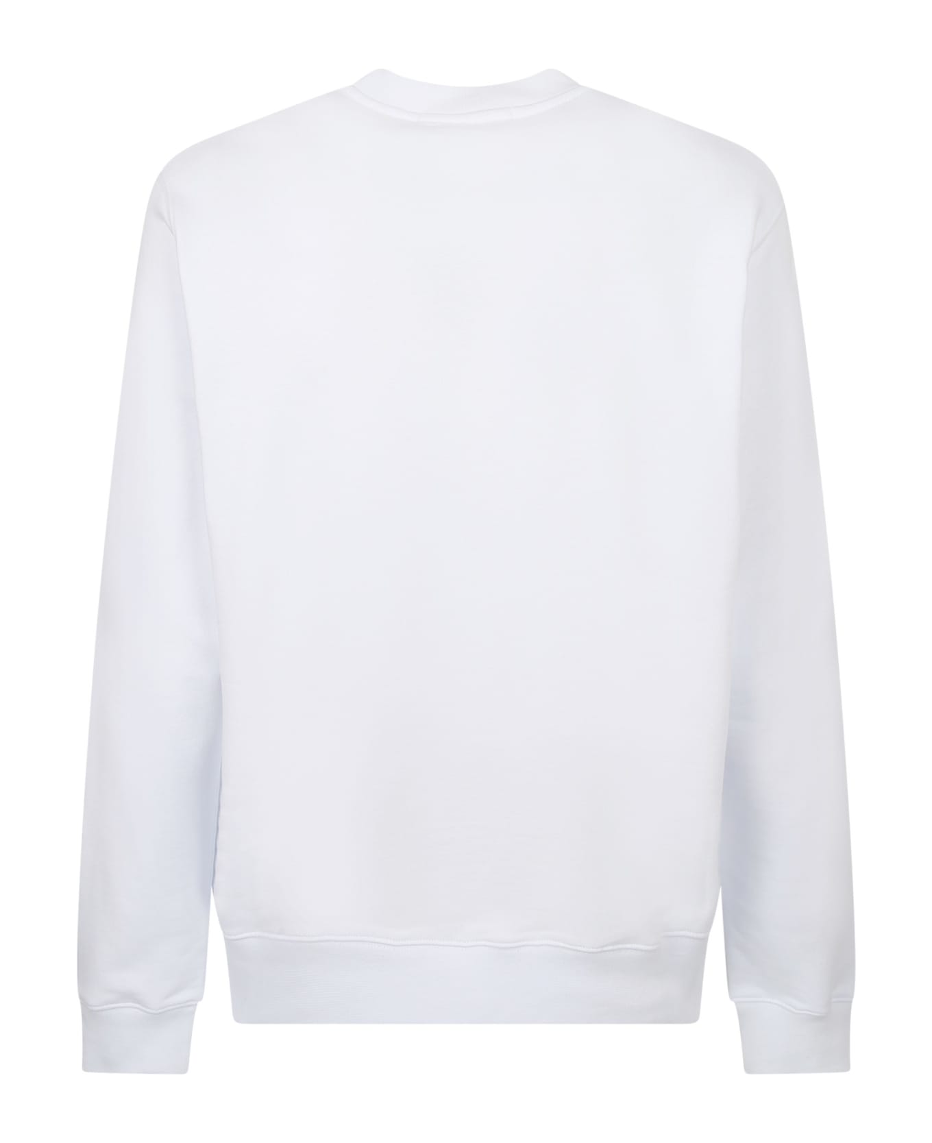 MSGM Branded Sweatshirt - White