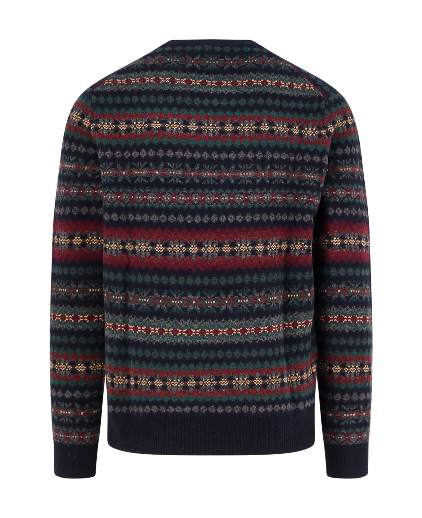 Polo Ralph Lauren Wool Sweater - NAVY COMBO