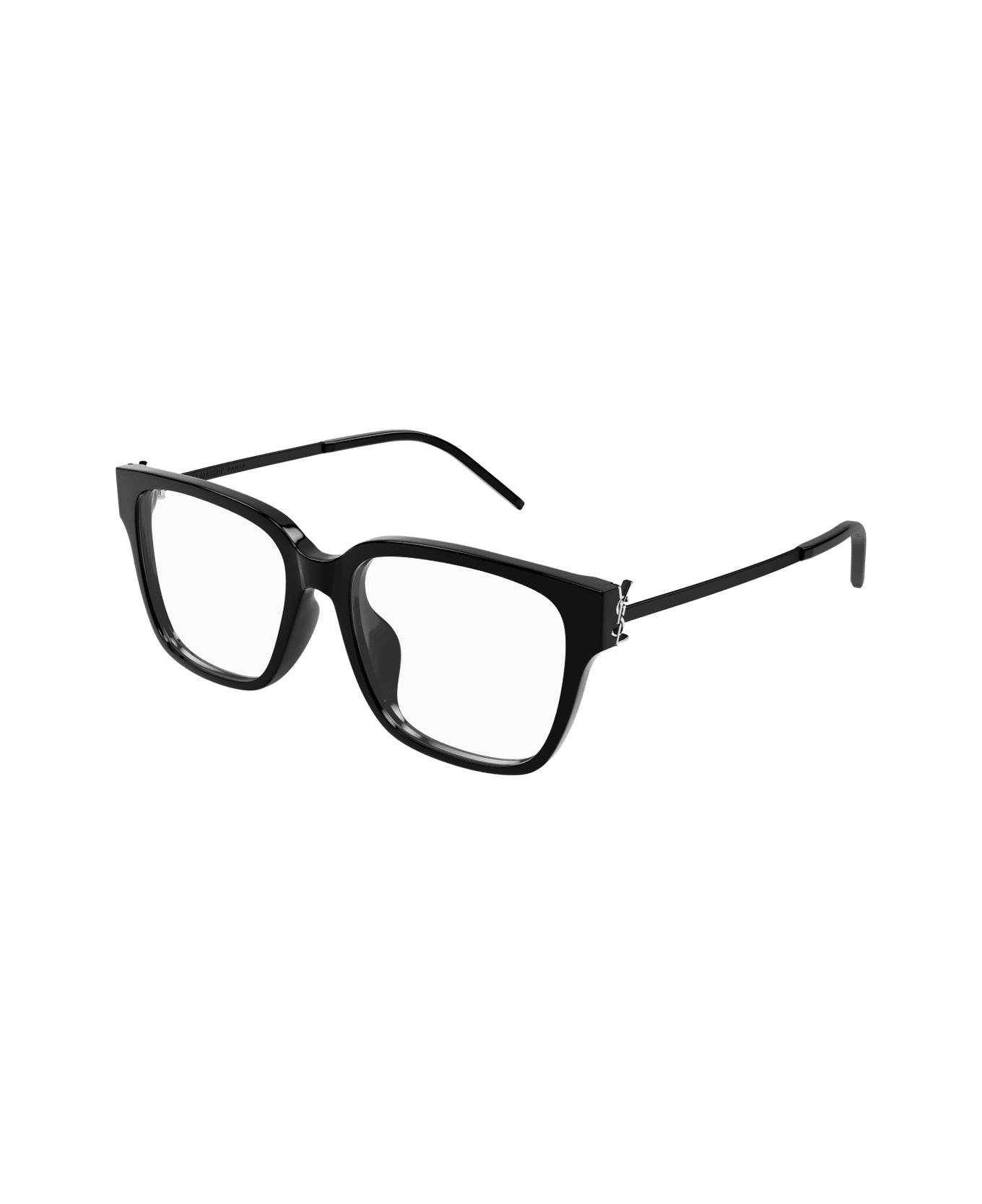 Saint Laurent Eyewear Saint Laurent Sl M48o_a/fn Linea Monogram 002 Black Glasses - Nero
