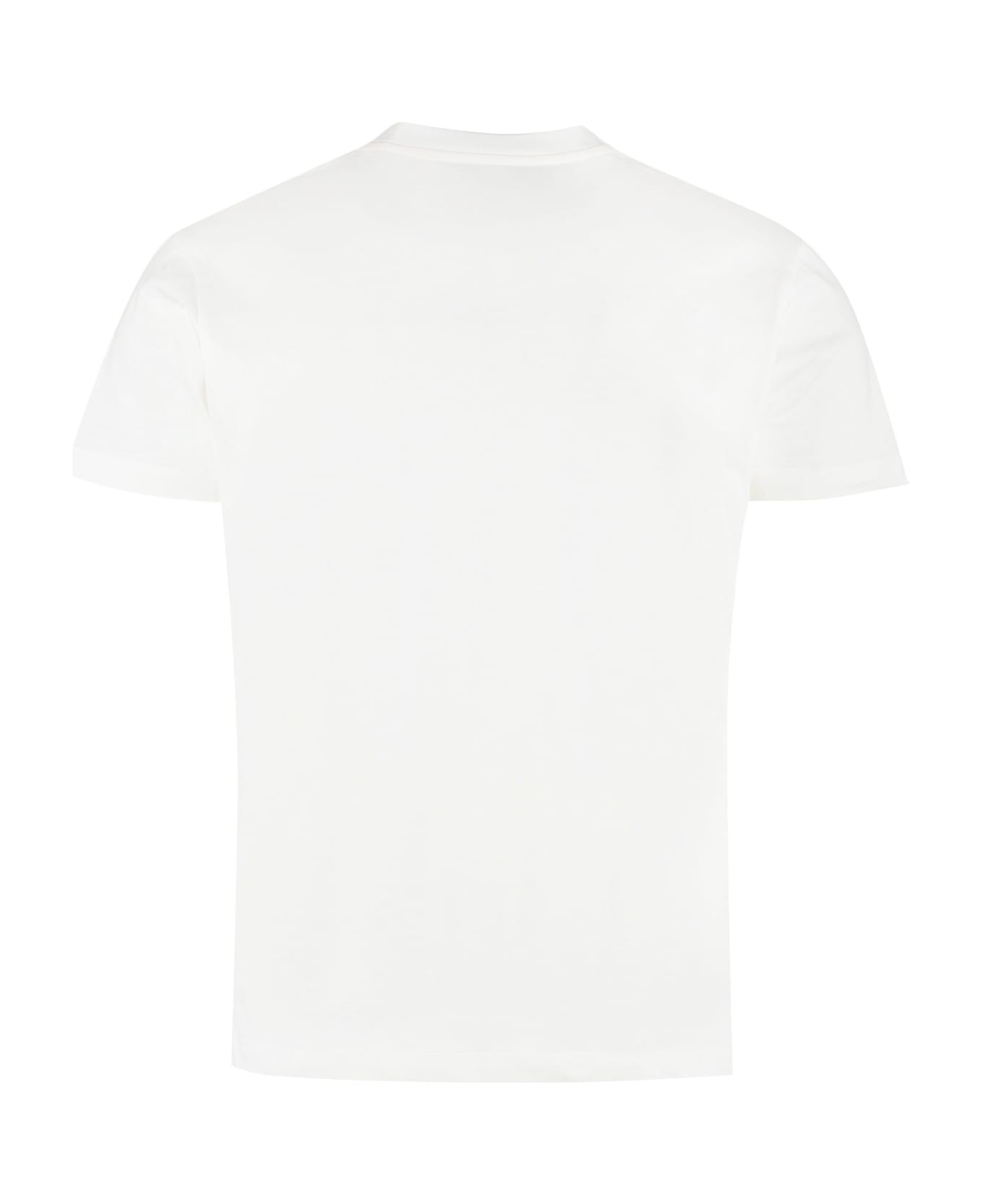 Vilebrequin Printed Cotton T-shirt - White