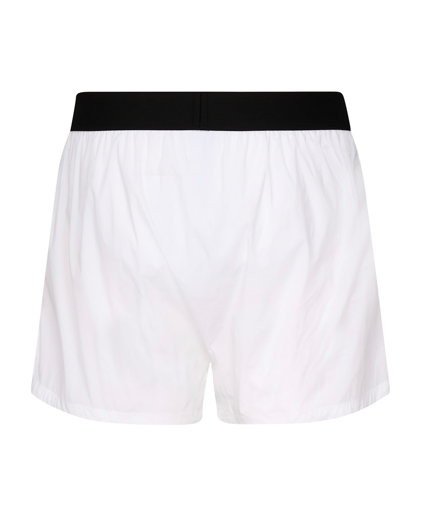 Dsquared2 Midi Boxer With Logo - White