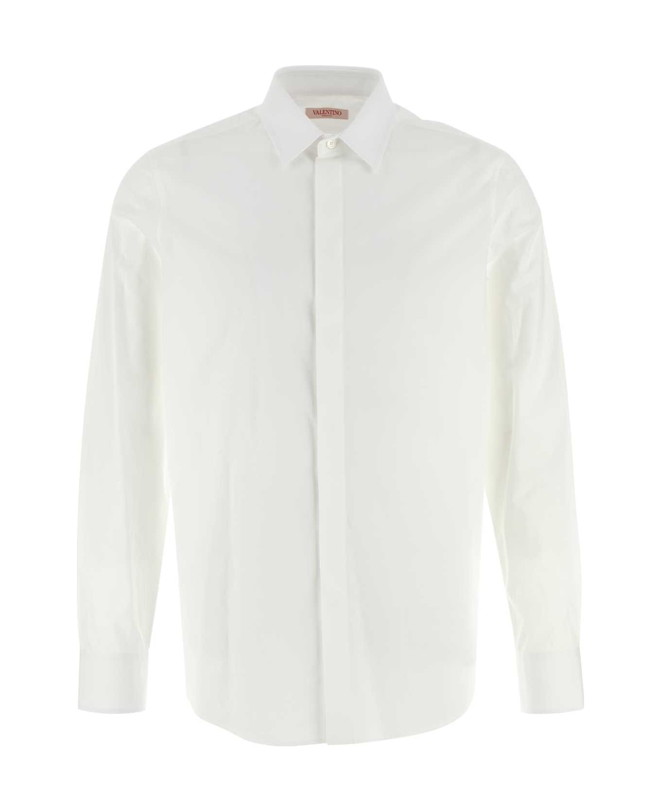 Valentino Garavani Poplin Shirt - BIANCOOTTICO
