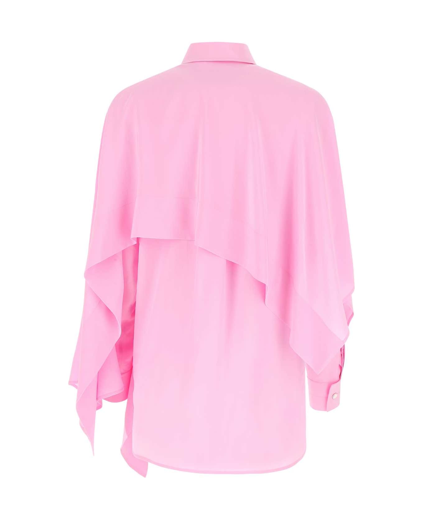 Quira Pink Silk Blouse - Q0073