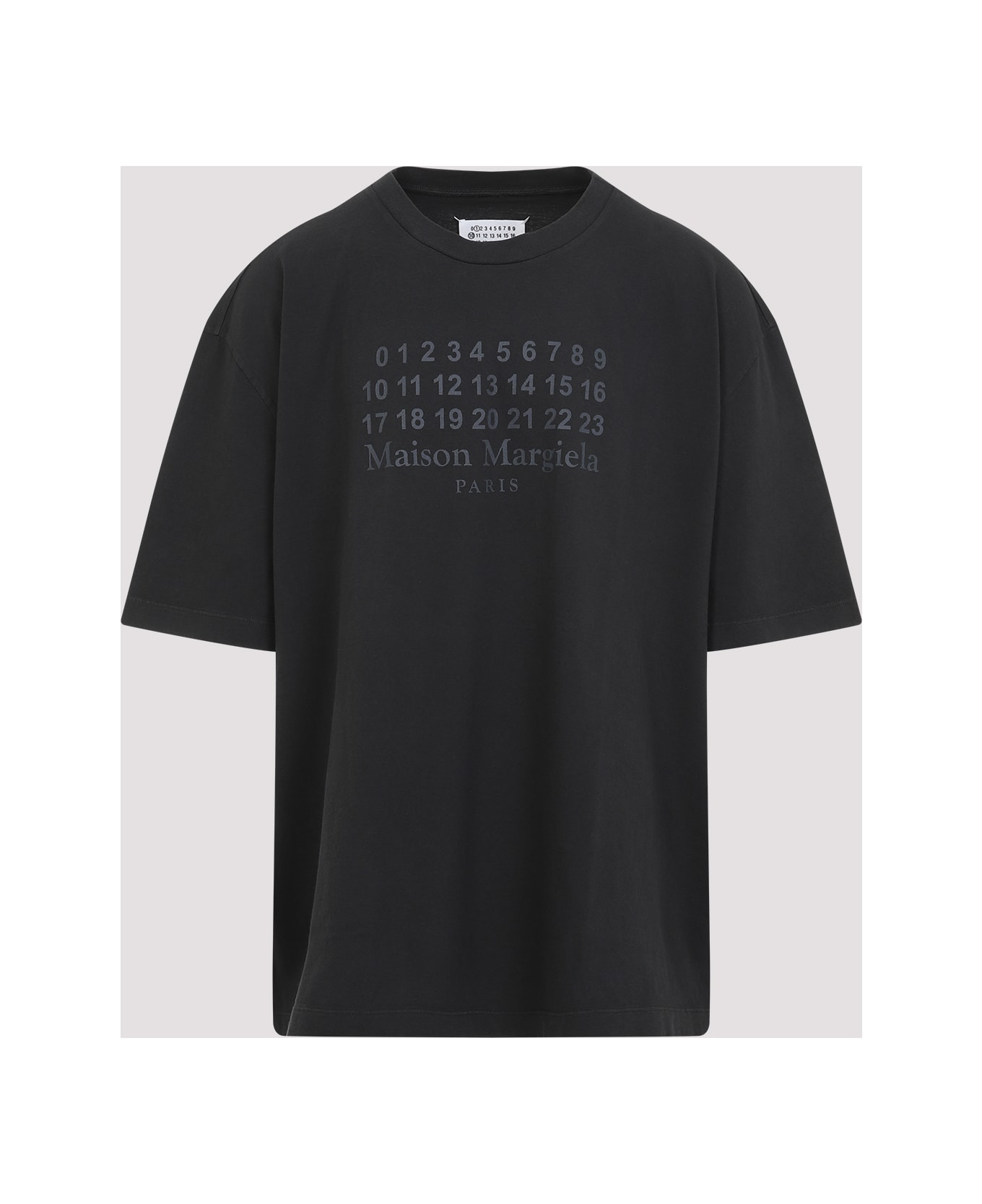 Maison Margiela Cotton T-shirt - Washed Black