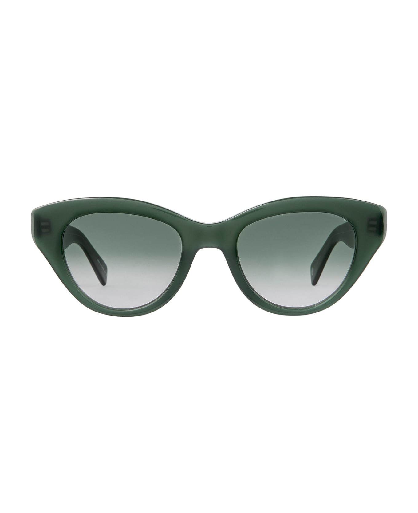 Garrett Leight Dottie Sun Forest/semi-flat Emerald Gradient Sunglasses - Forest/Semi-Flat Emerald Gradient