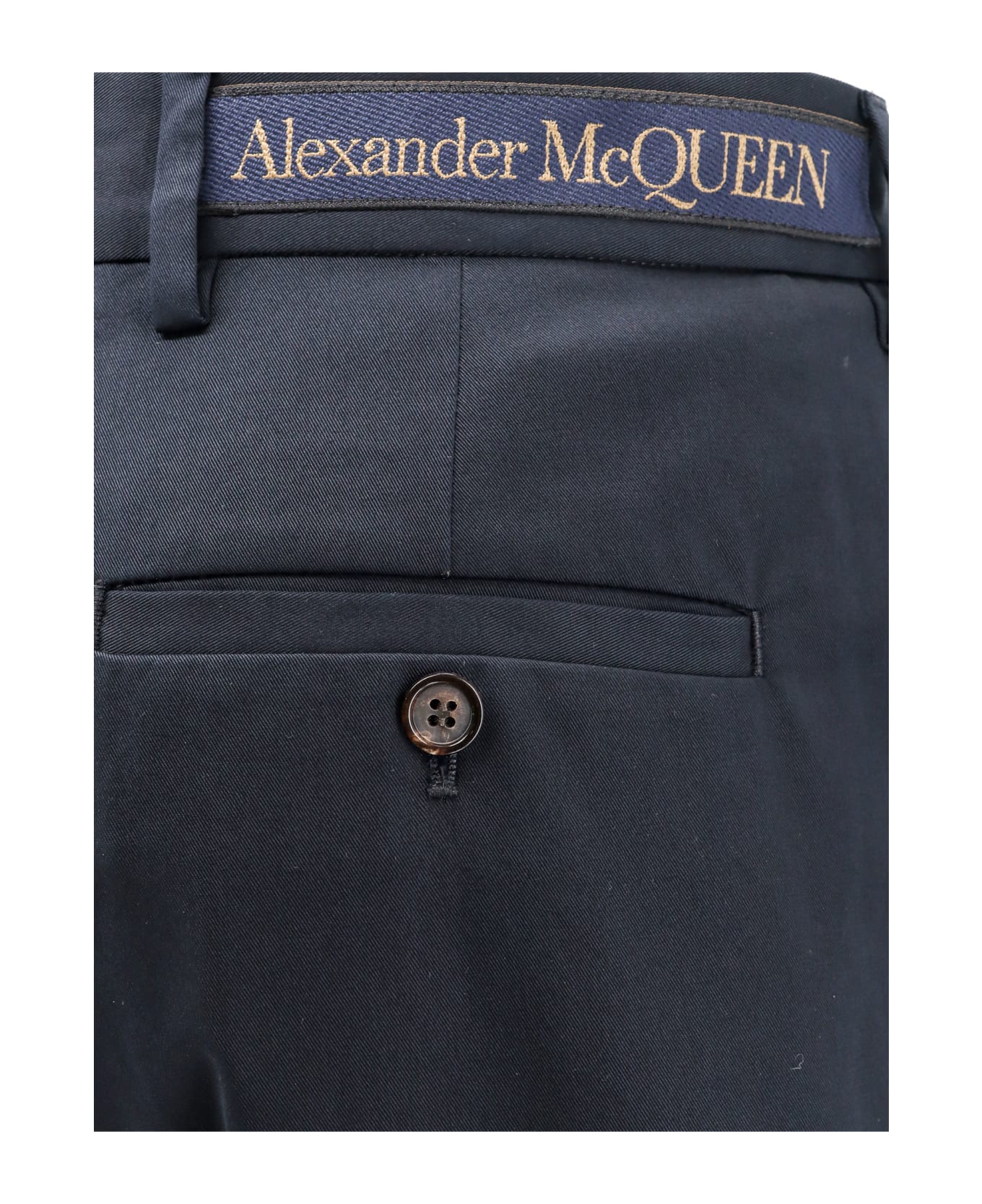 Alexander McQueen Trouser - Blue ボトムス