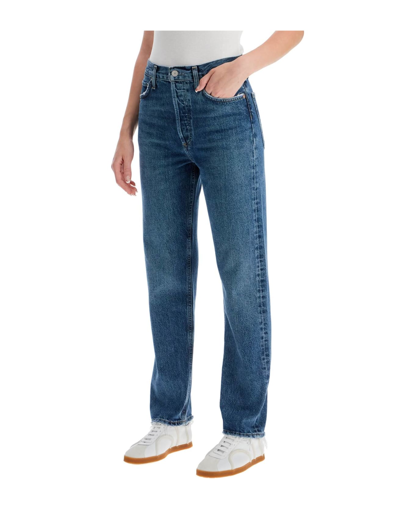 AGOLDE 90's Pinched Waist High - RANGE (Blue)