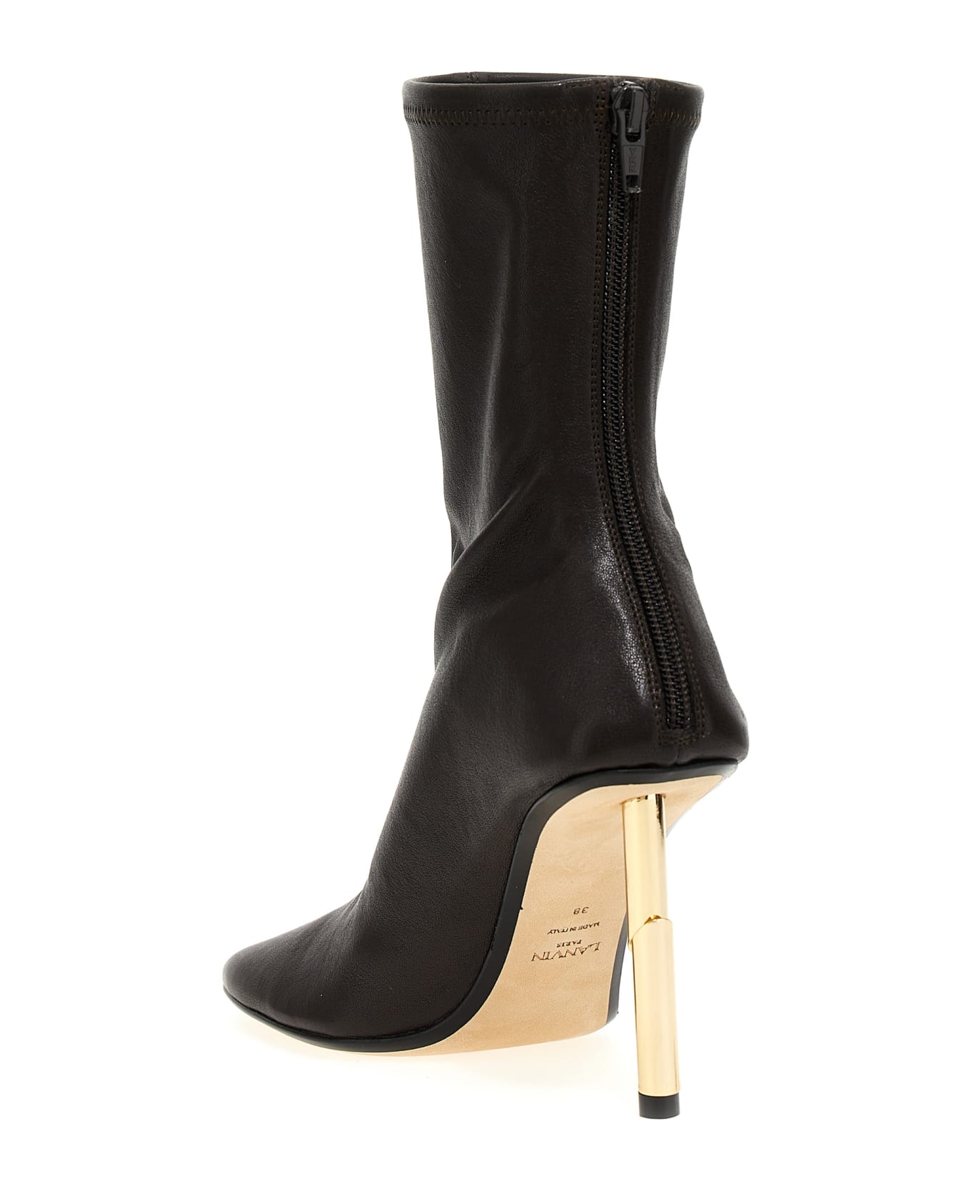 Lanvin 'sequence' Ankle Boots - Brown