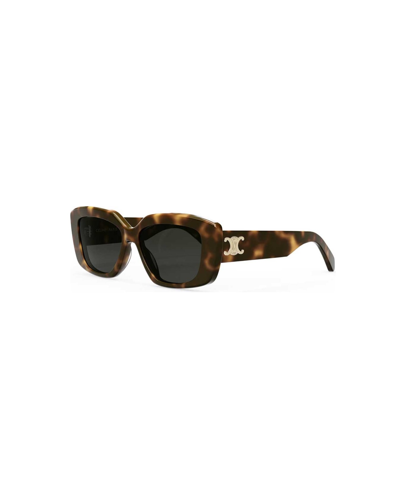 Celine Rectangle Sunglasses - Marrone/Grigio