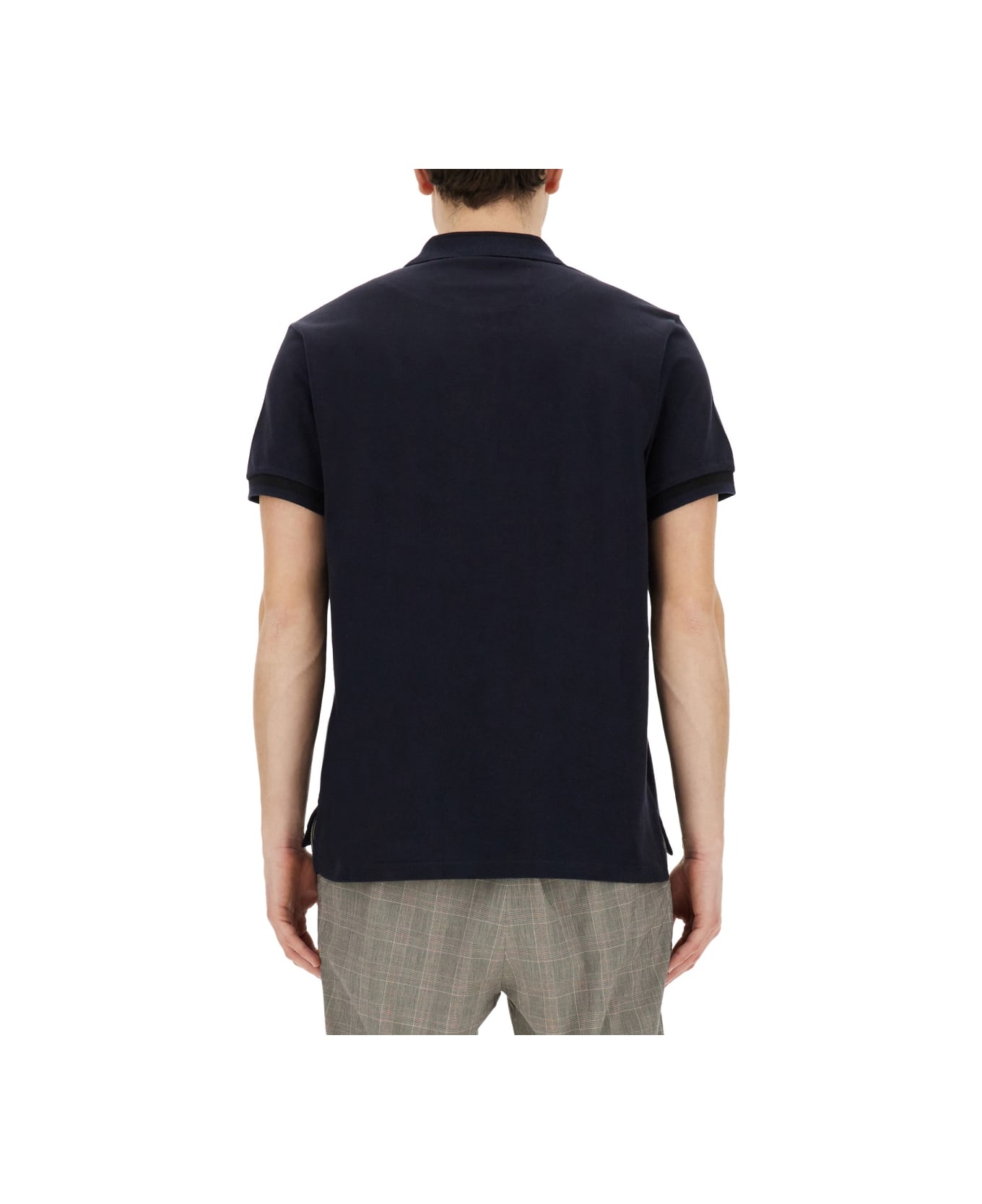 Vivienne Westwood Polo With Logo - NAVY
