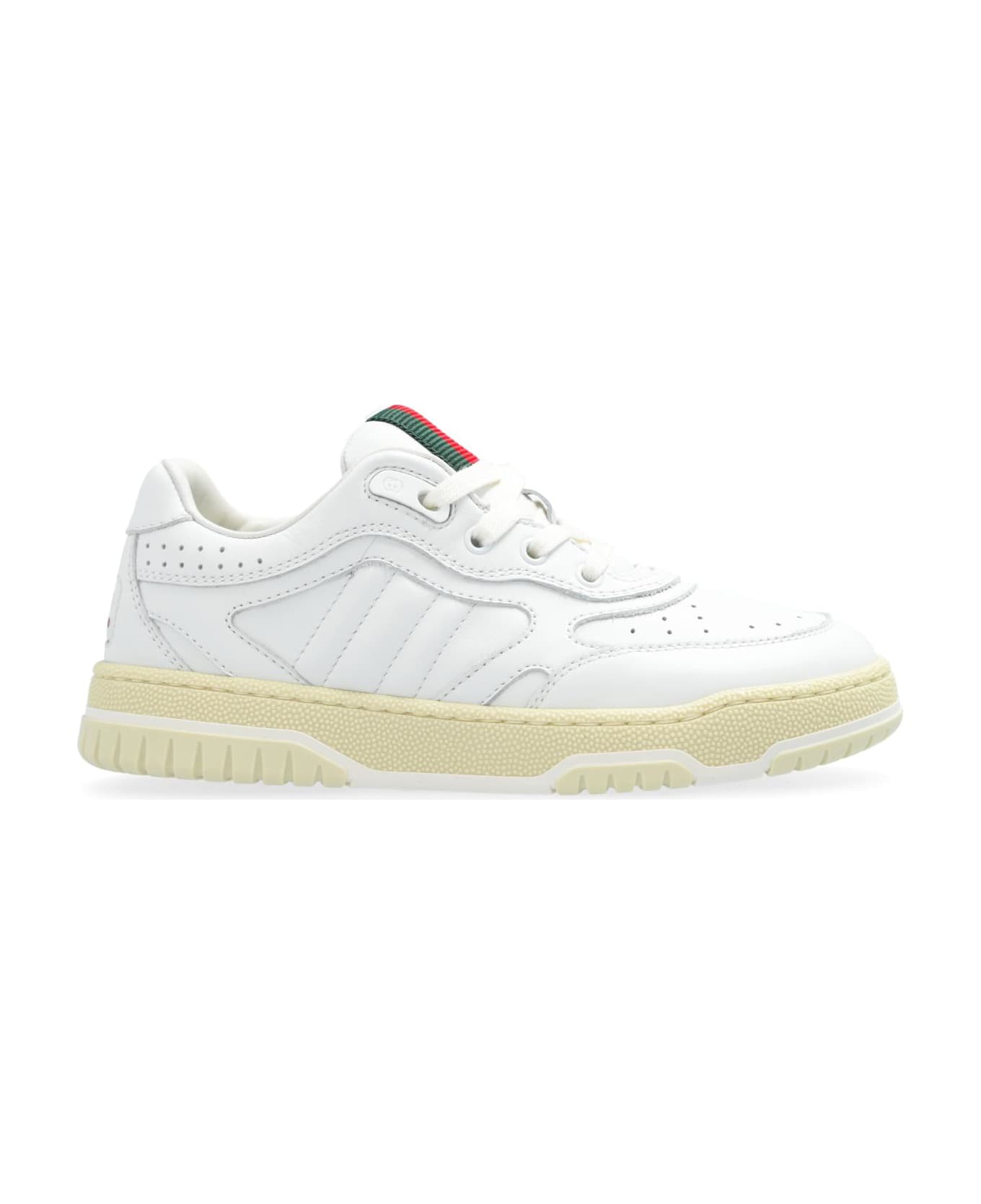 Gucci Kids Sneakers With Logo - White