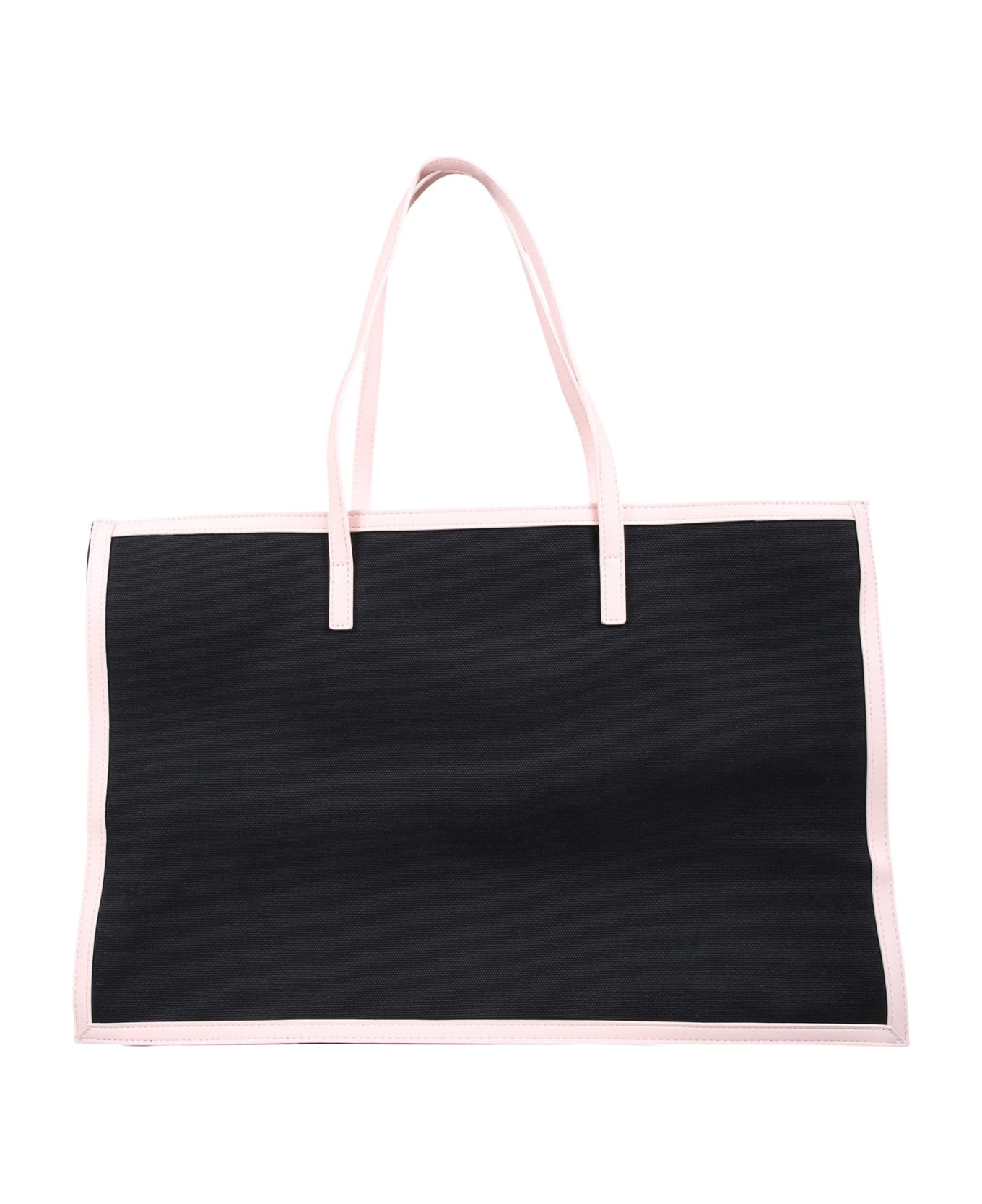 MSGM Black Bag For Girl With Logo - Black