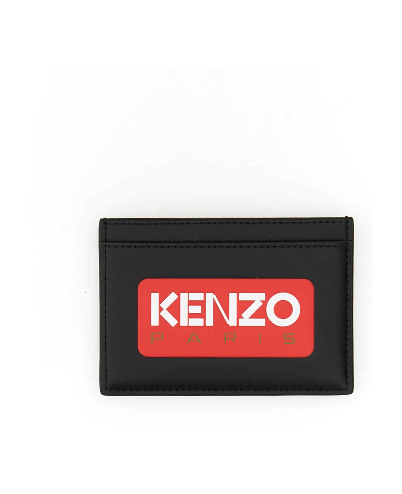 Kenzo Logo Cards Holder - Black
