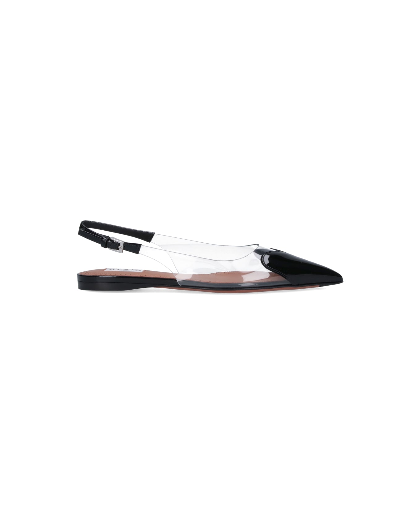 Alaia "le C Ur" Slingbacks - Black  