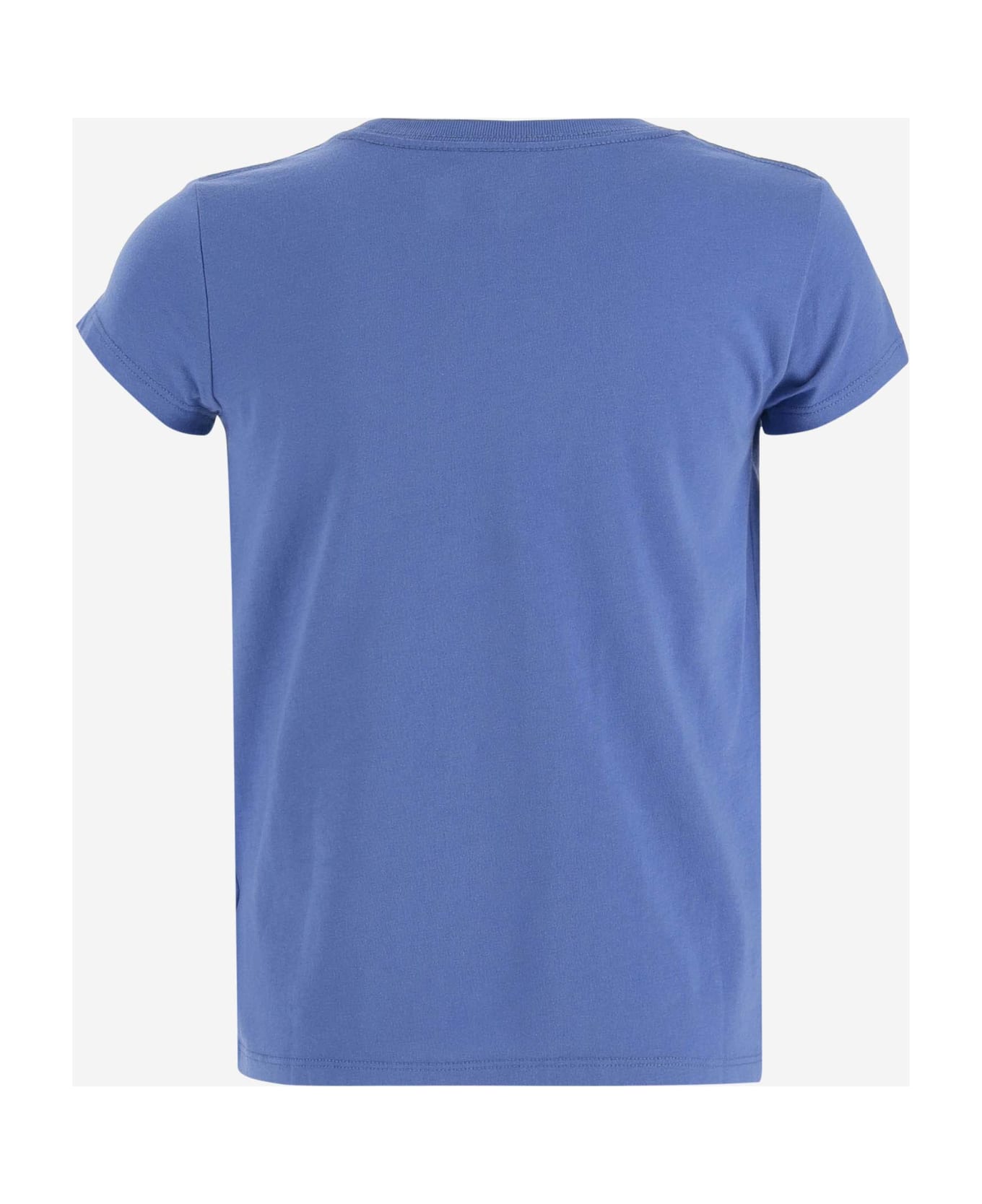 Ralph Lauren Cotton Polo Bear T-shirt - Blu