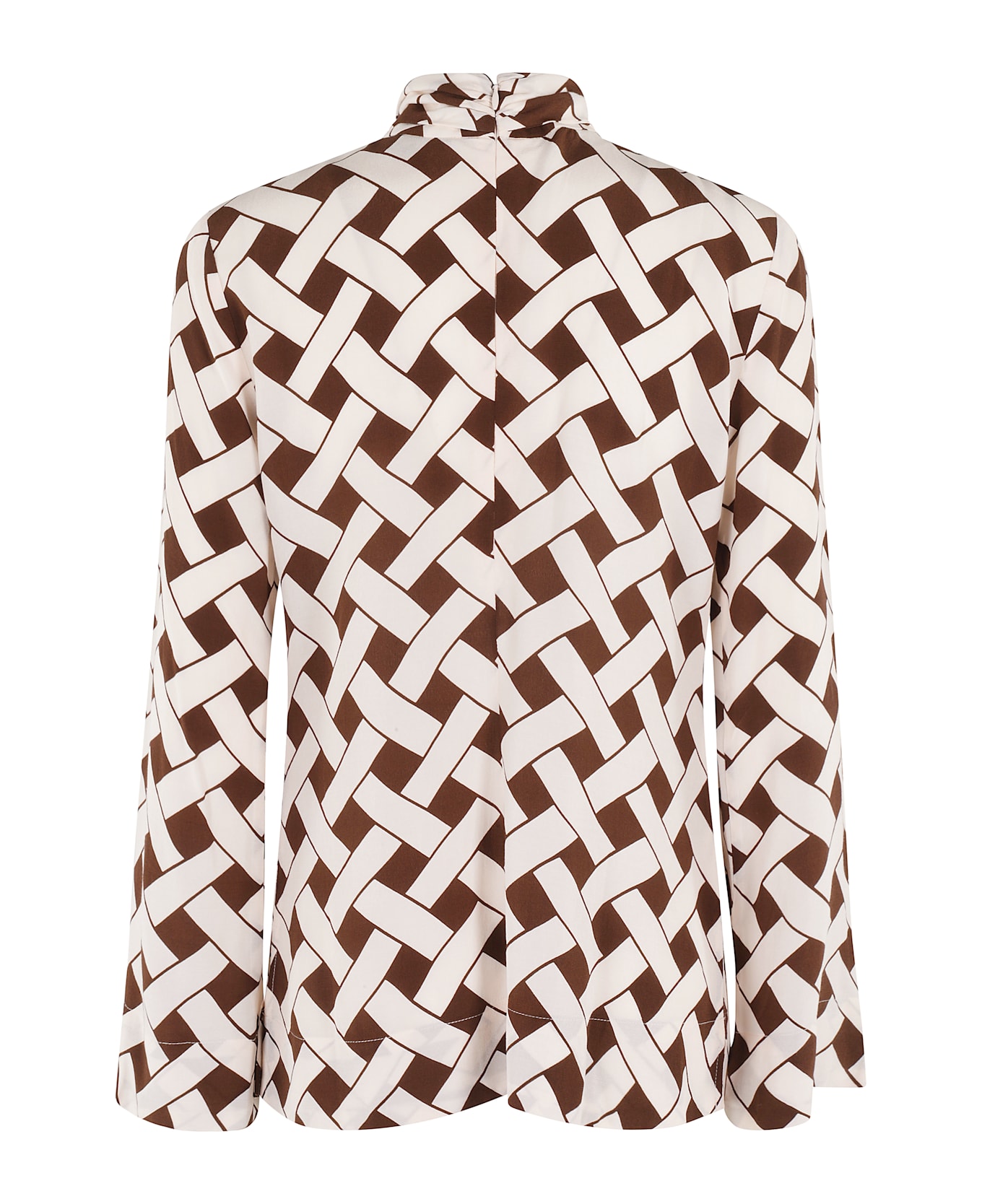 RIXO Libra Top - Diamond Wave Chocolate