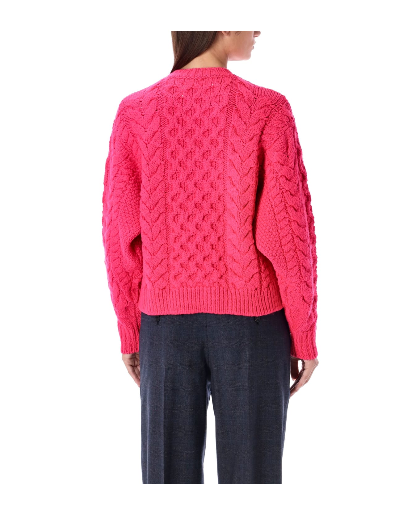 Marant Étoile Jake Knit Sweater - FUCSIA