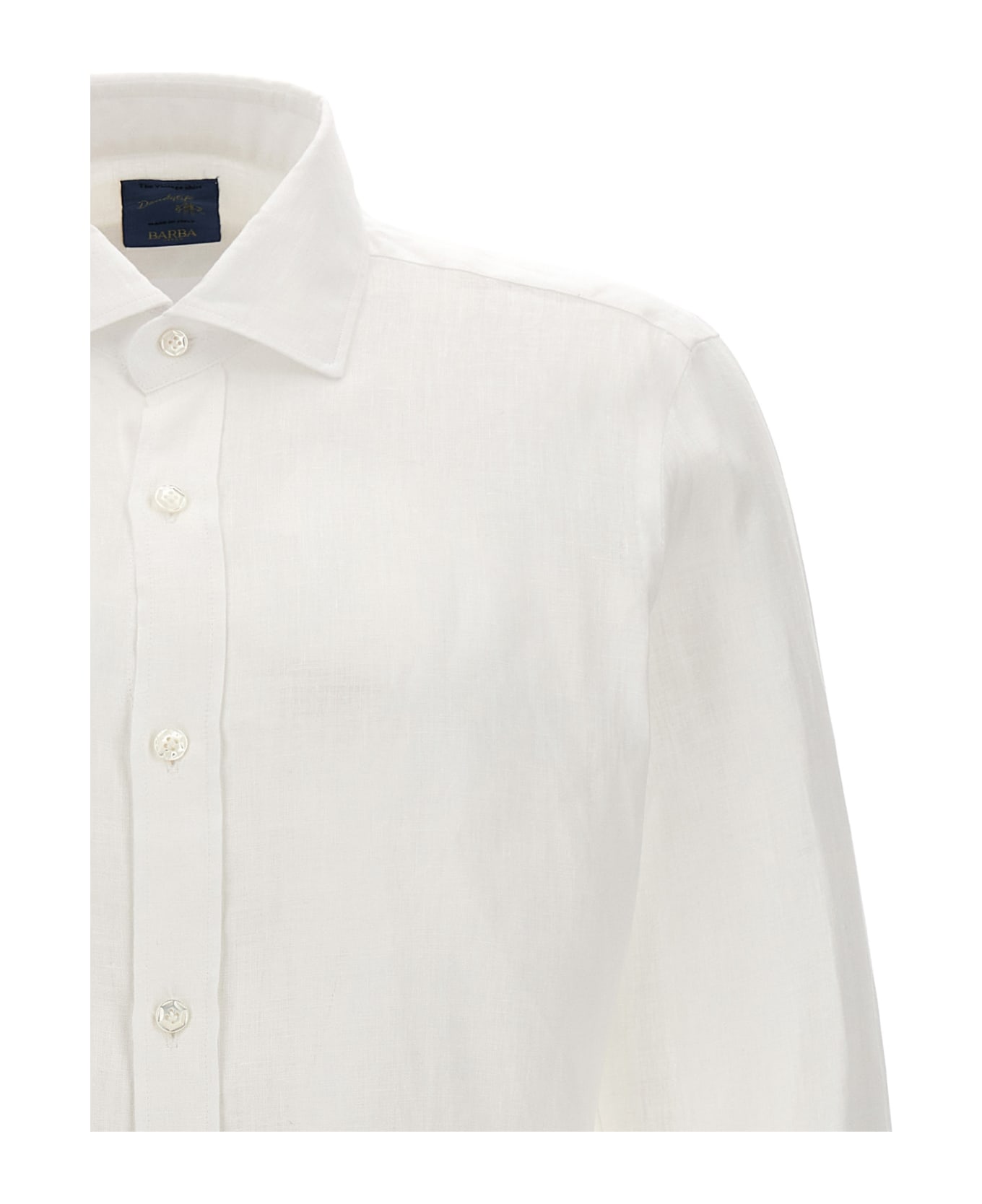 Barba Napoli 'dandy Life' Shirt - White シャツ