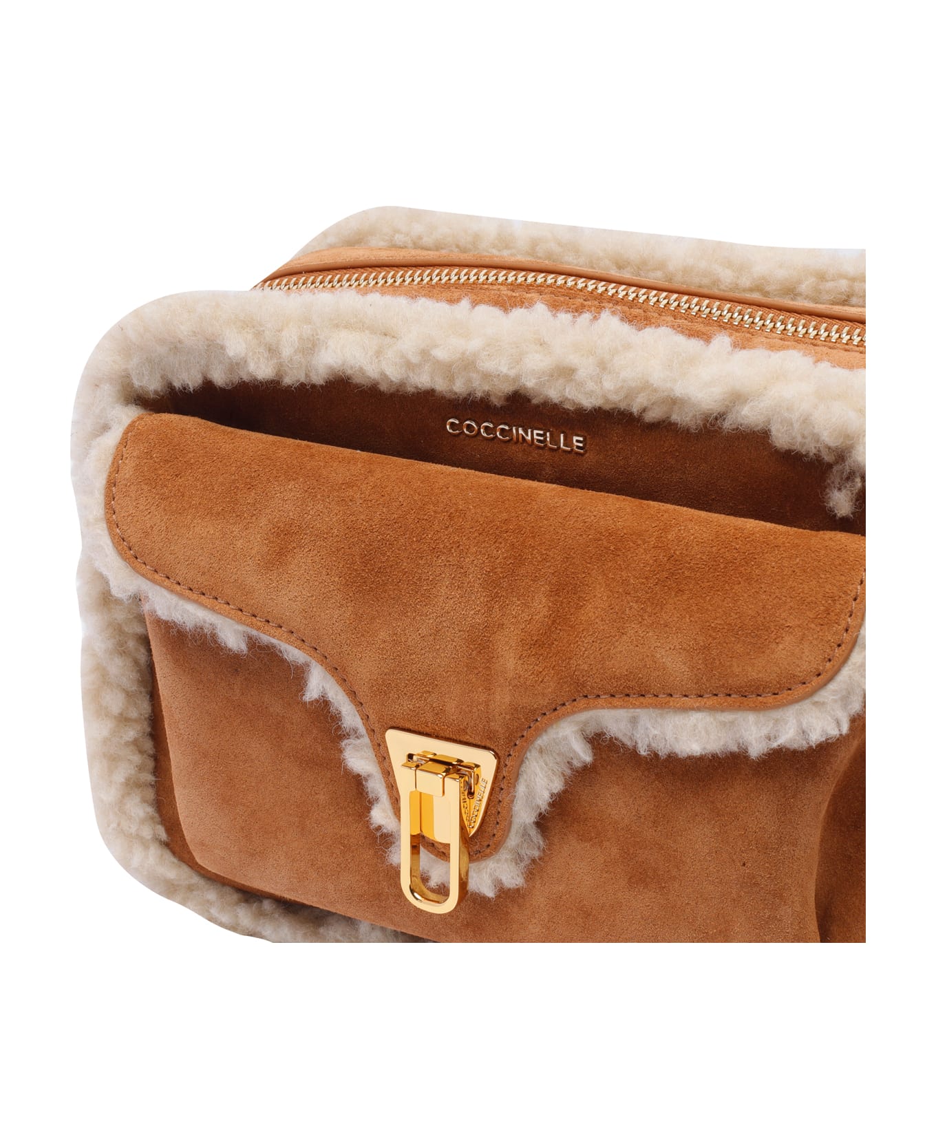 Coccinelle Crossbody Bag - NATURAL/CUIR