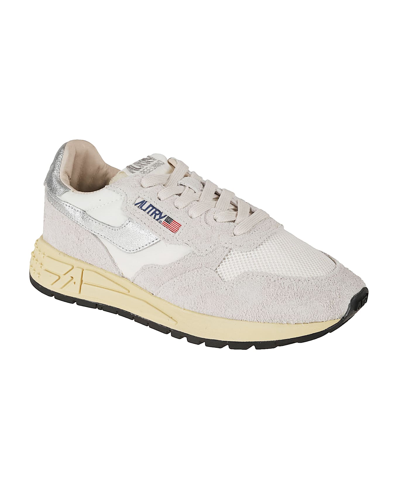 Autry Reelwind Low Sneakers - White/Silver