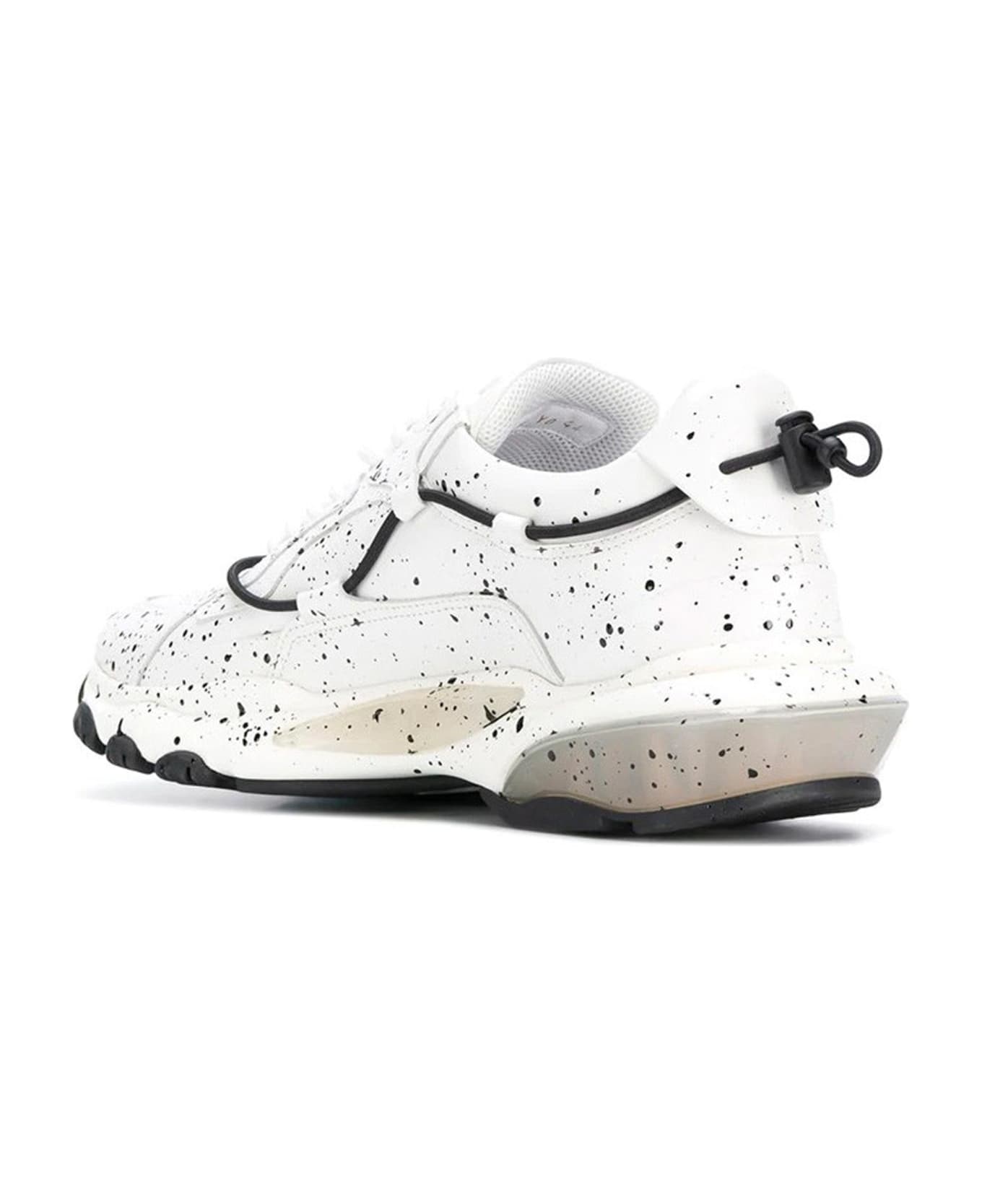 Valentino Garavani Bounce Leather Sneakers - White