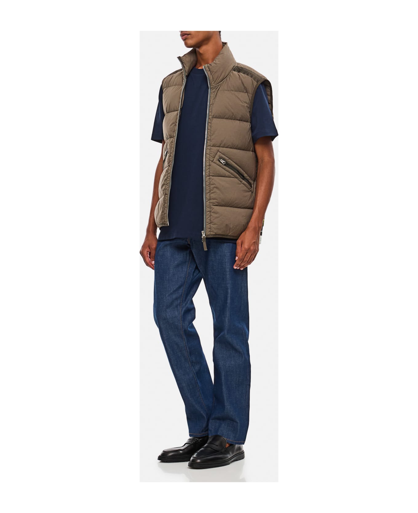 Stone Island Gilet - Brown