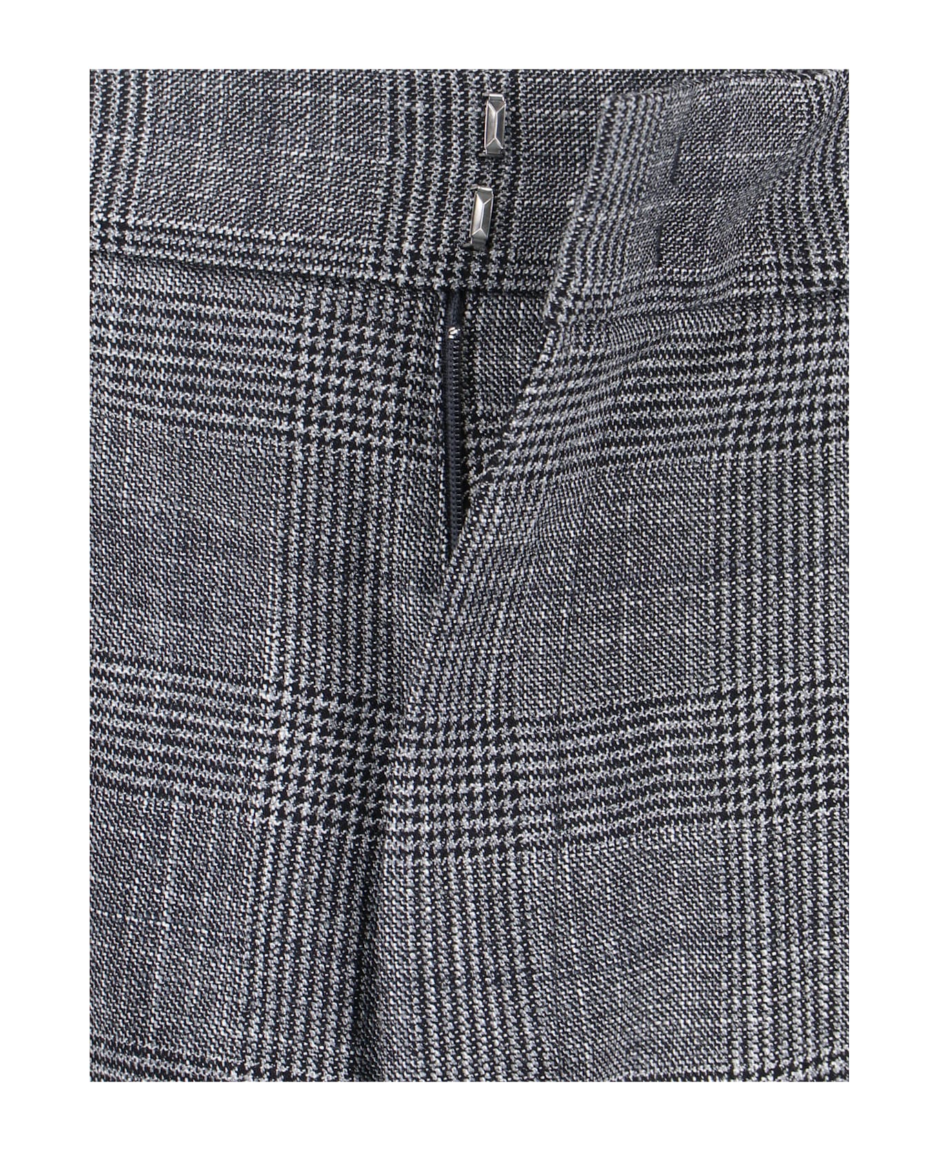 Sa Su Phi Pied De Poule Trousers - Gray
