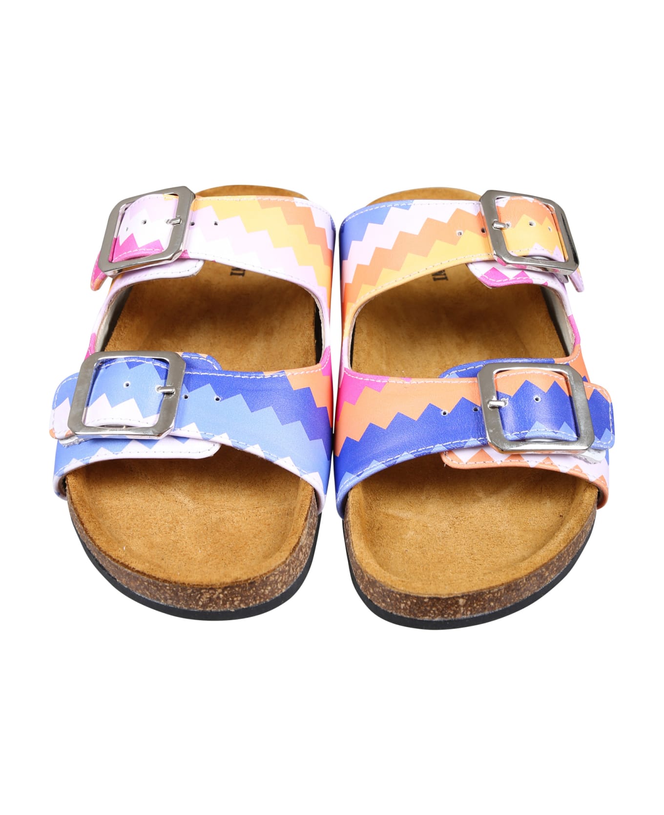 Missoni Multicolor Sandals For Girl - Multicolor シューズ