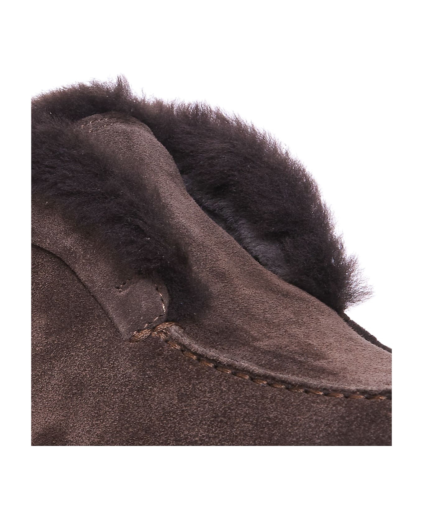 Santoni Desert Suede Bootie - Brown