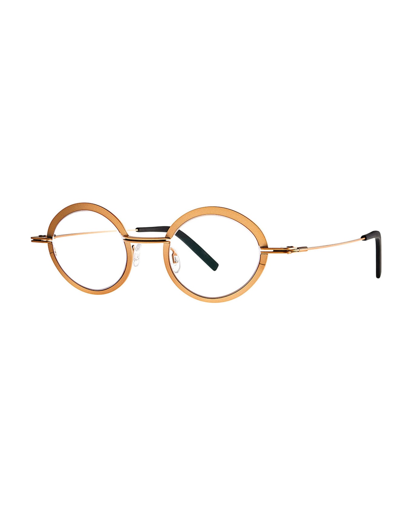 Theo Eyewear Grilled - 07 Rx Glasses - Gold