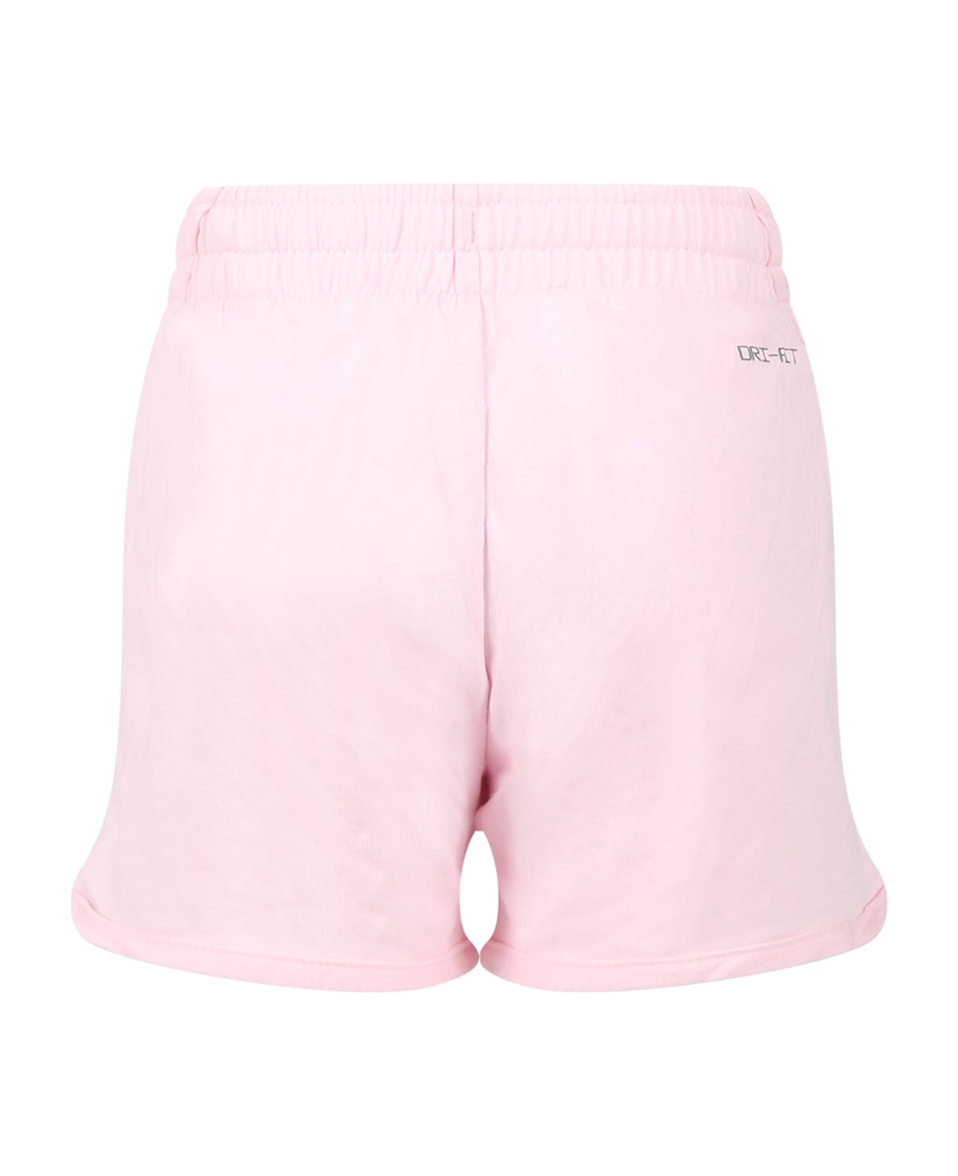 Nike Pink Shorts For Girl With Logo - Pink