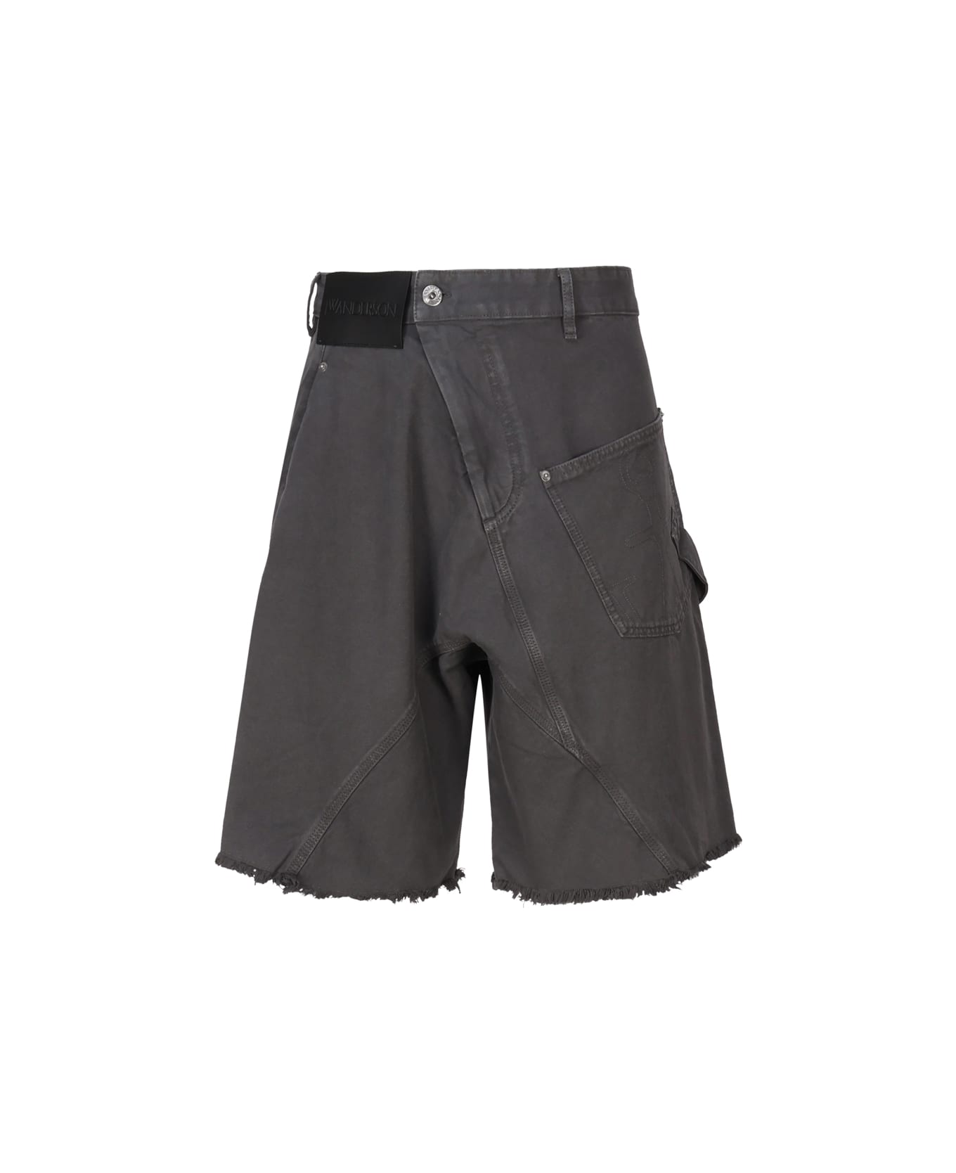 J.W. Anderson Twisted Workwear Shorts - Grey