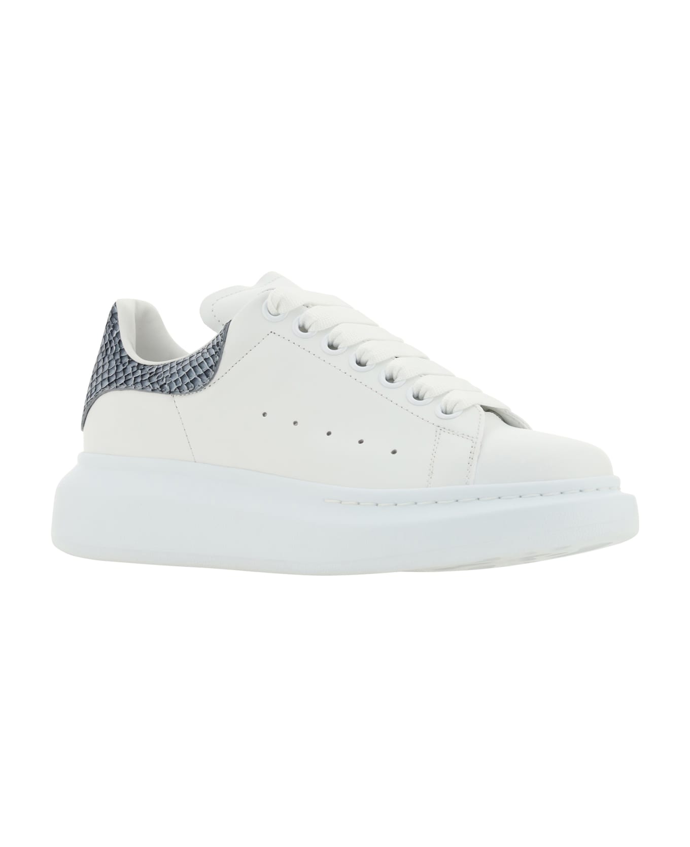 Alexander McQueen White And Ice Oversized Sneakers - Bianco