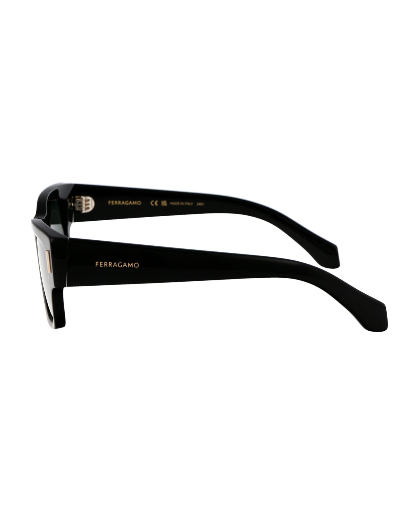 Salvatore Ferragamo Eyewear Sf2011s Sunglasses - 001 BLACK サングラス