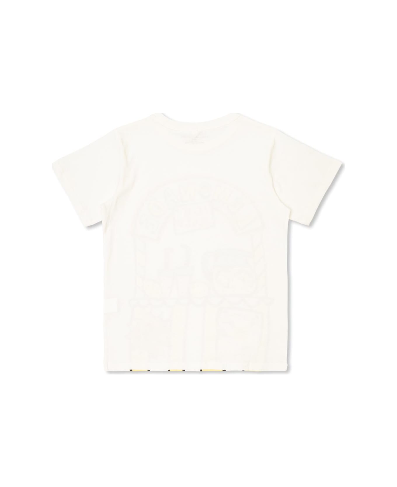 Stella McCartney Kids Stella Mccartney Kids Printed T-shirt - Ivory Tシャツ＆ポロシャツ