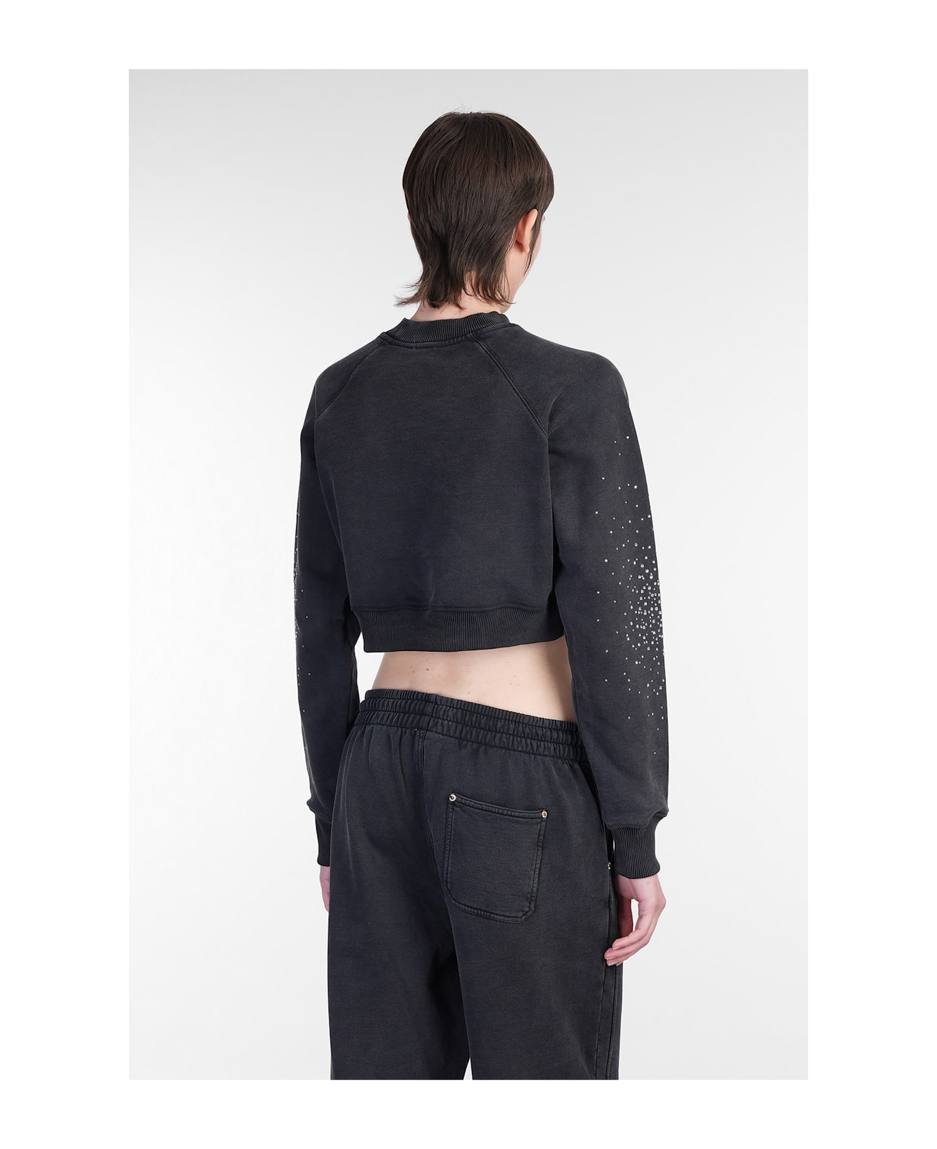 Casablanca Sweatshirt In Black Cotton - black