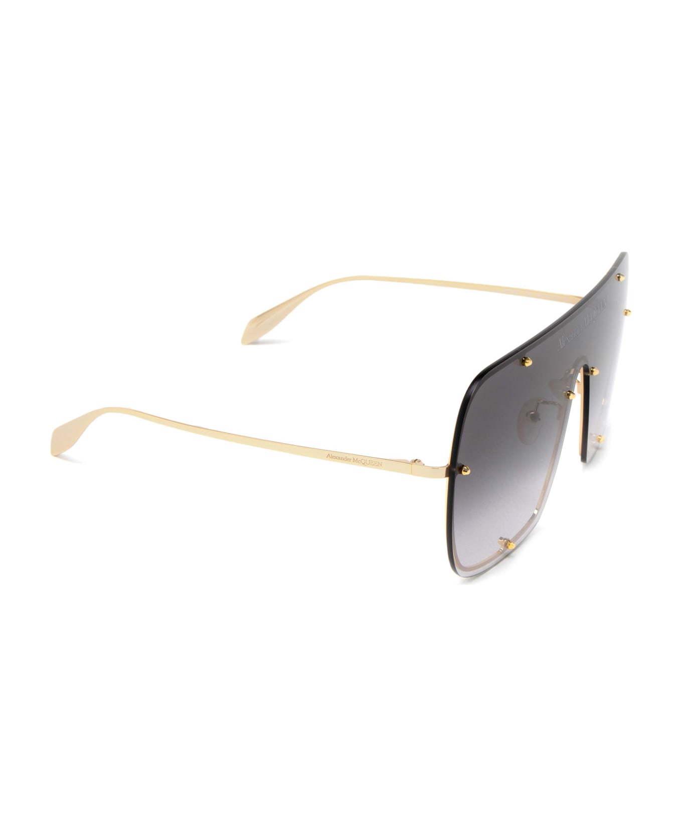 Alexander McQueen Eyewear Am0362s Gold Sunglasses - Gold